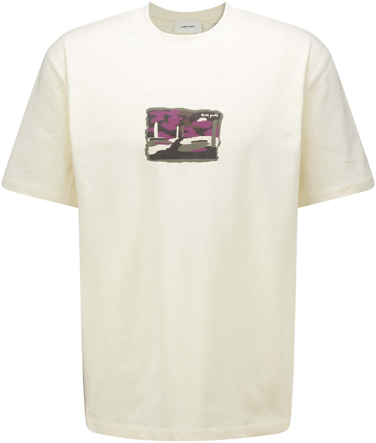 Pure Path T-shirt Into the Woods  Beige