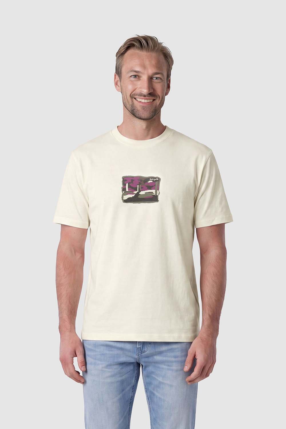 Pure Path T-shirt Into the Woods  Beige