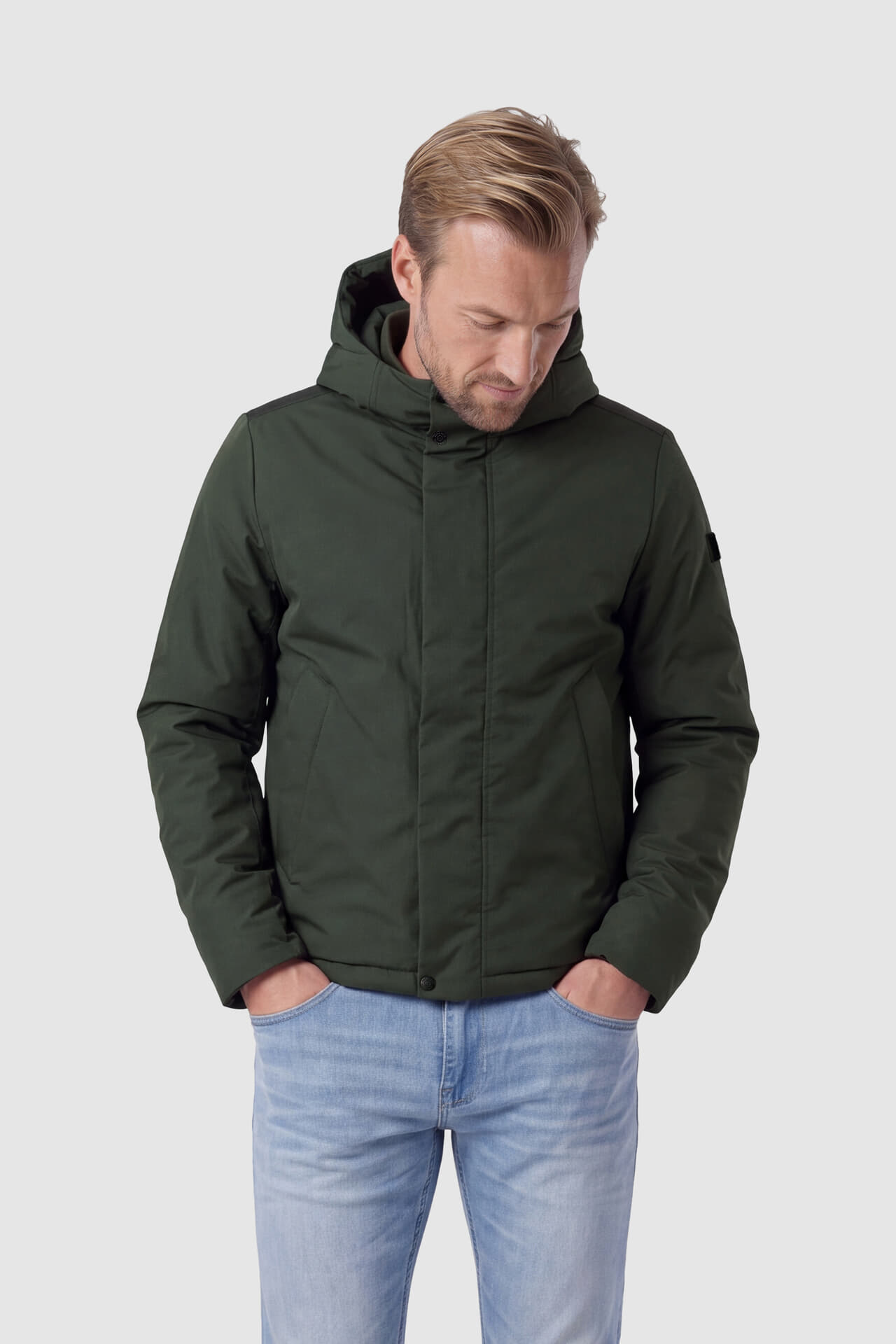 Pure Path Parka Jas Active Flex Army
