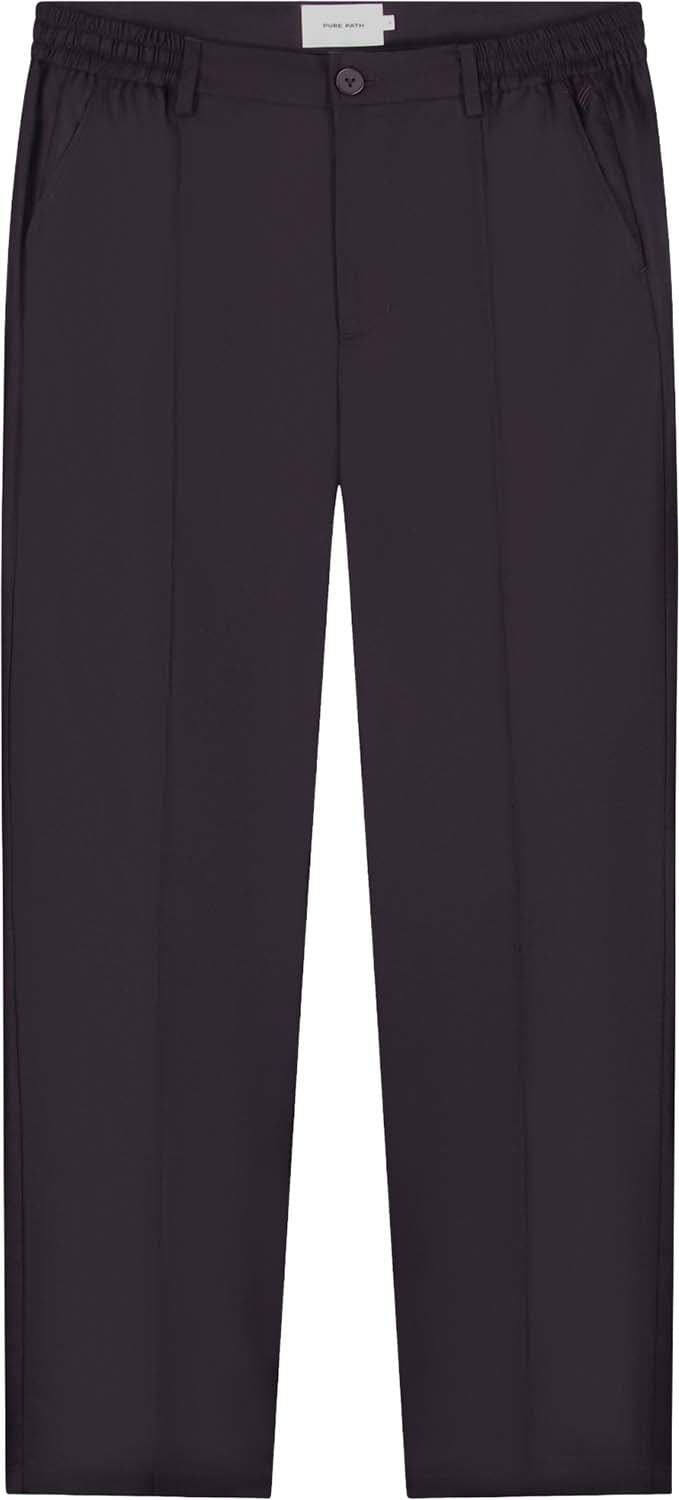 Pure Path Chino Pleated twill Bruin