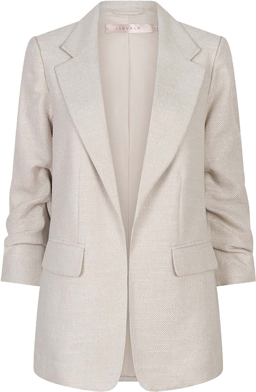 Esqualo Blazer linen look Beige