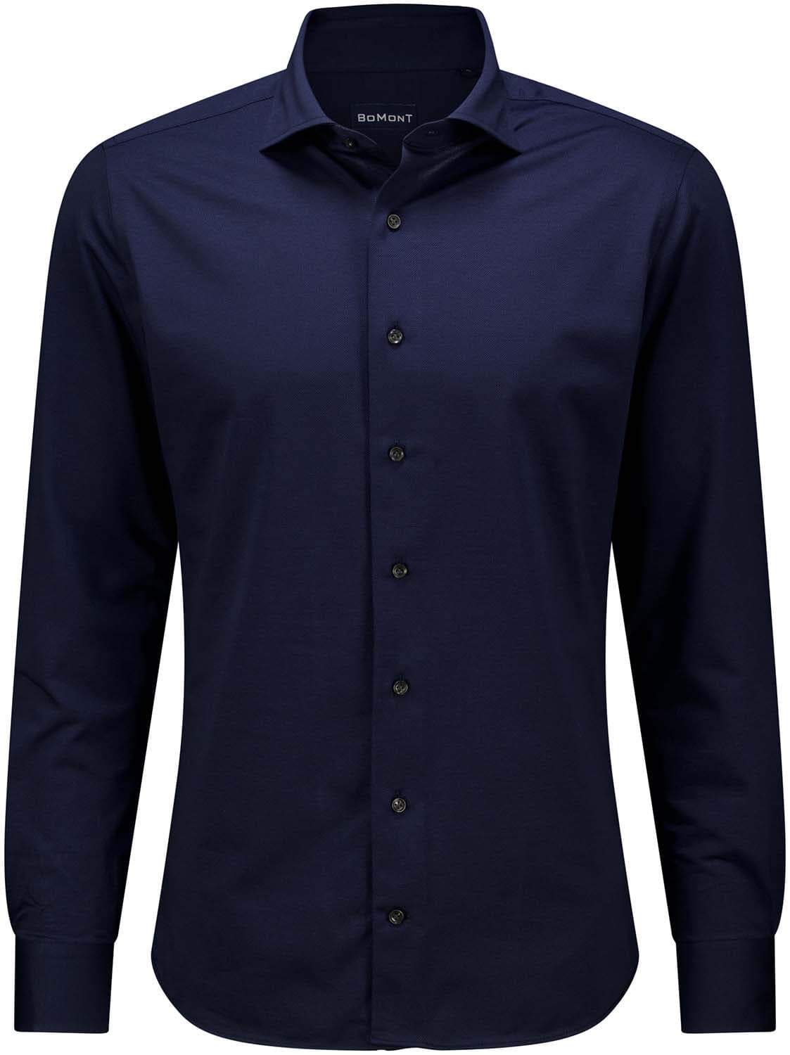 Bomont Overhemd George Compact Twill Navy