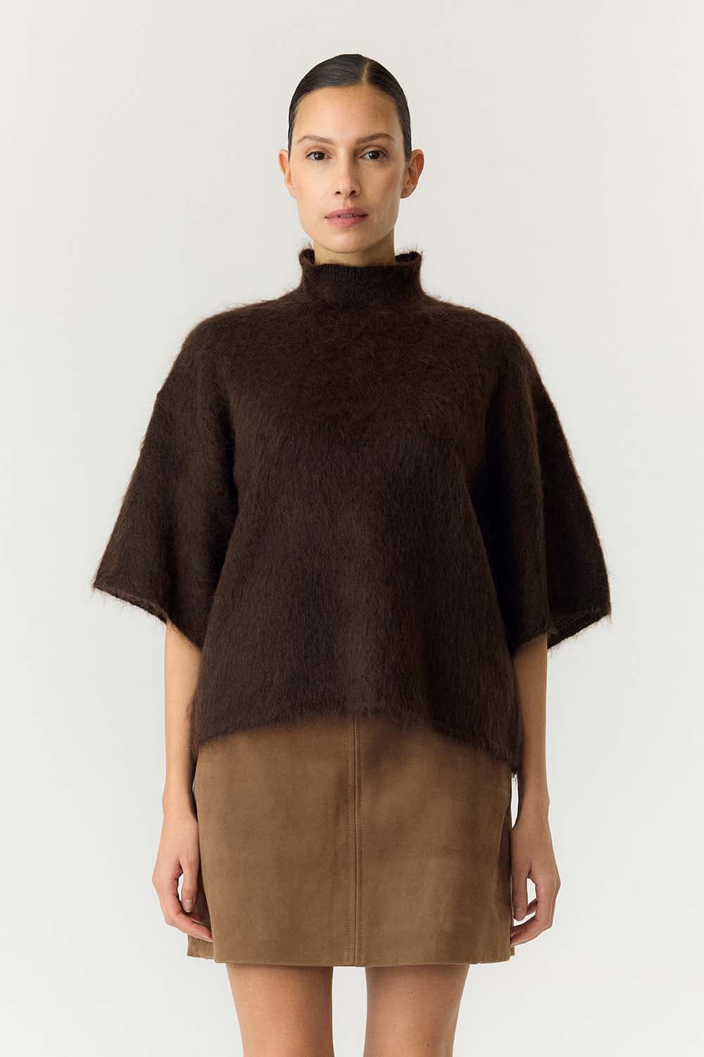 Y.A.S. Pullover Tilde  Bruin