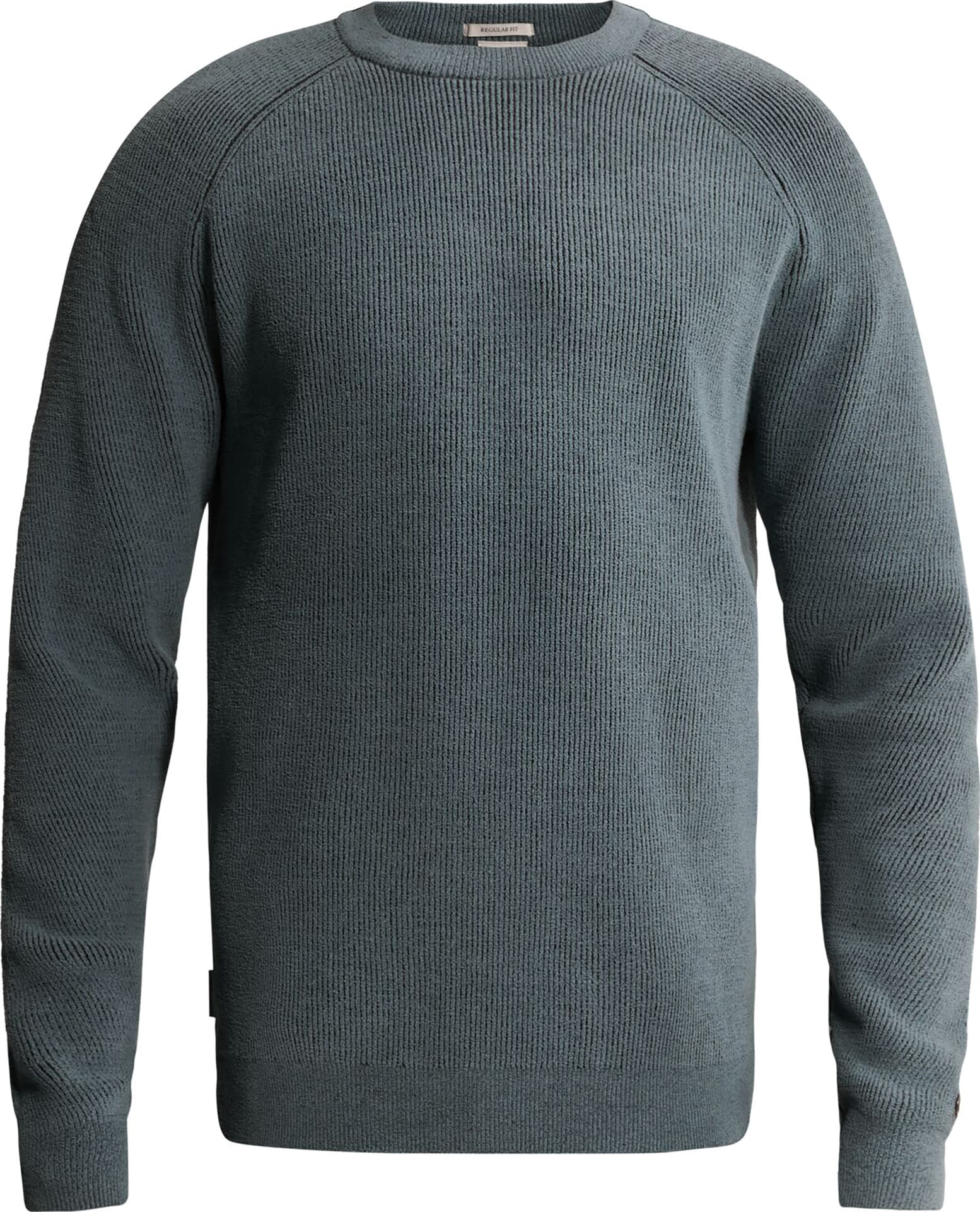 Cast Iron Trui regular fit soft blend Blauw