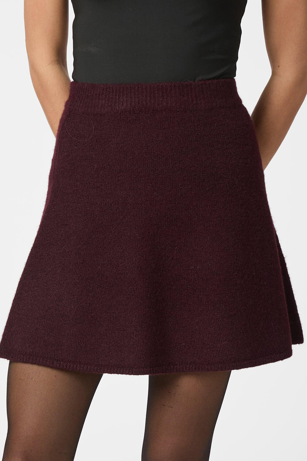 Neo Noir Rok Gisa Bordeaux Rood