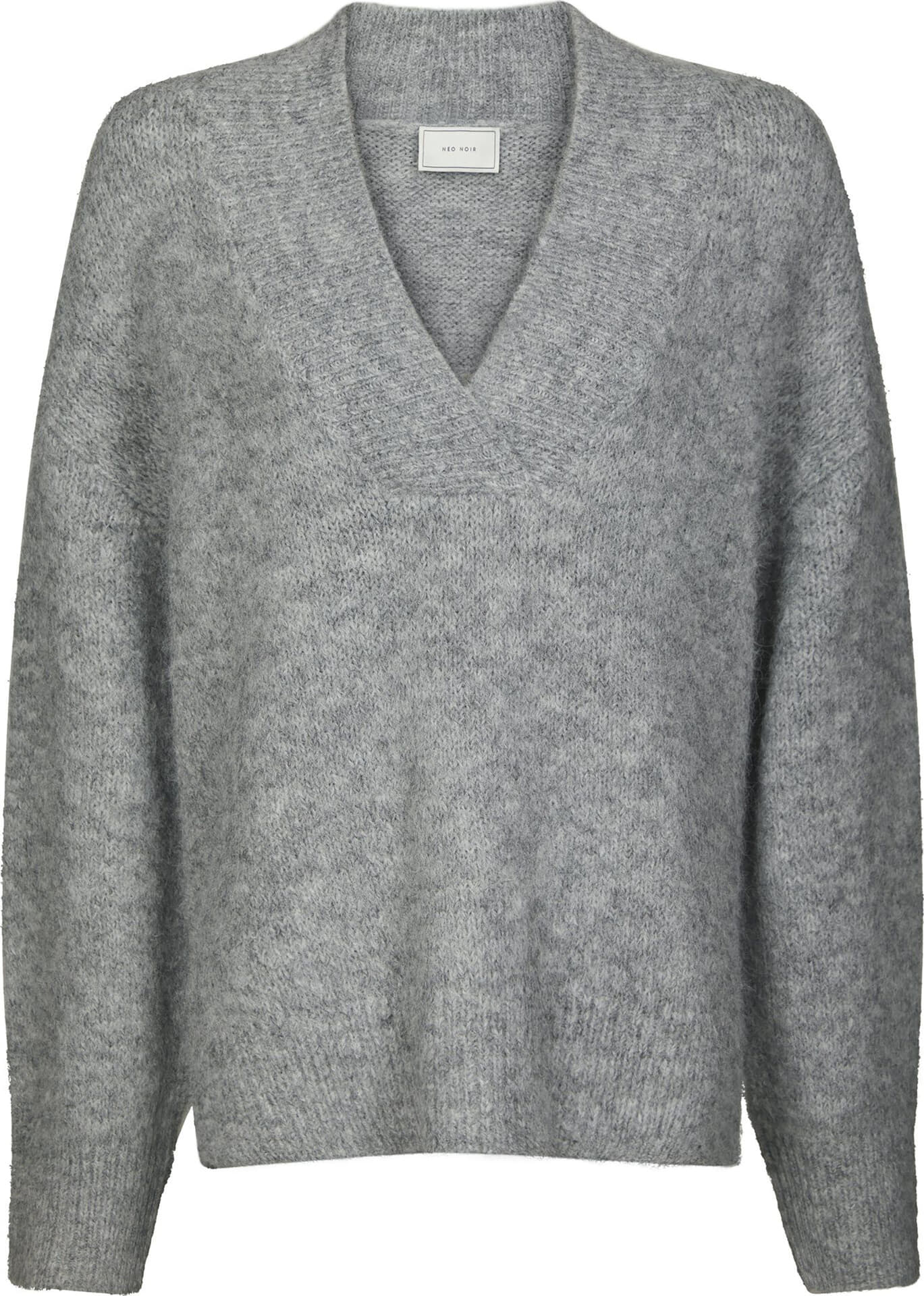 Neo Noir Trui Melli Fluffy Grijs