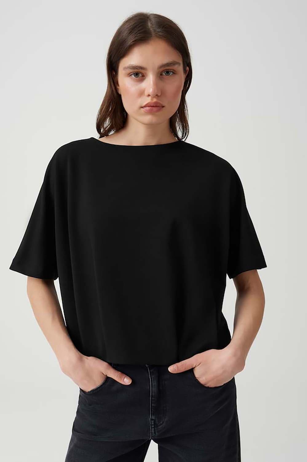 Opus Sweatshirt Ginne Zwart