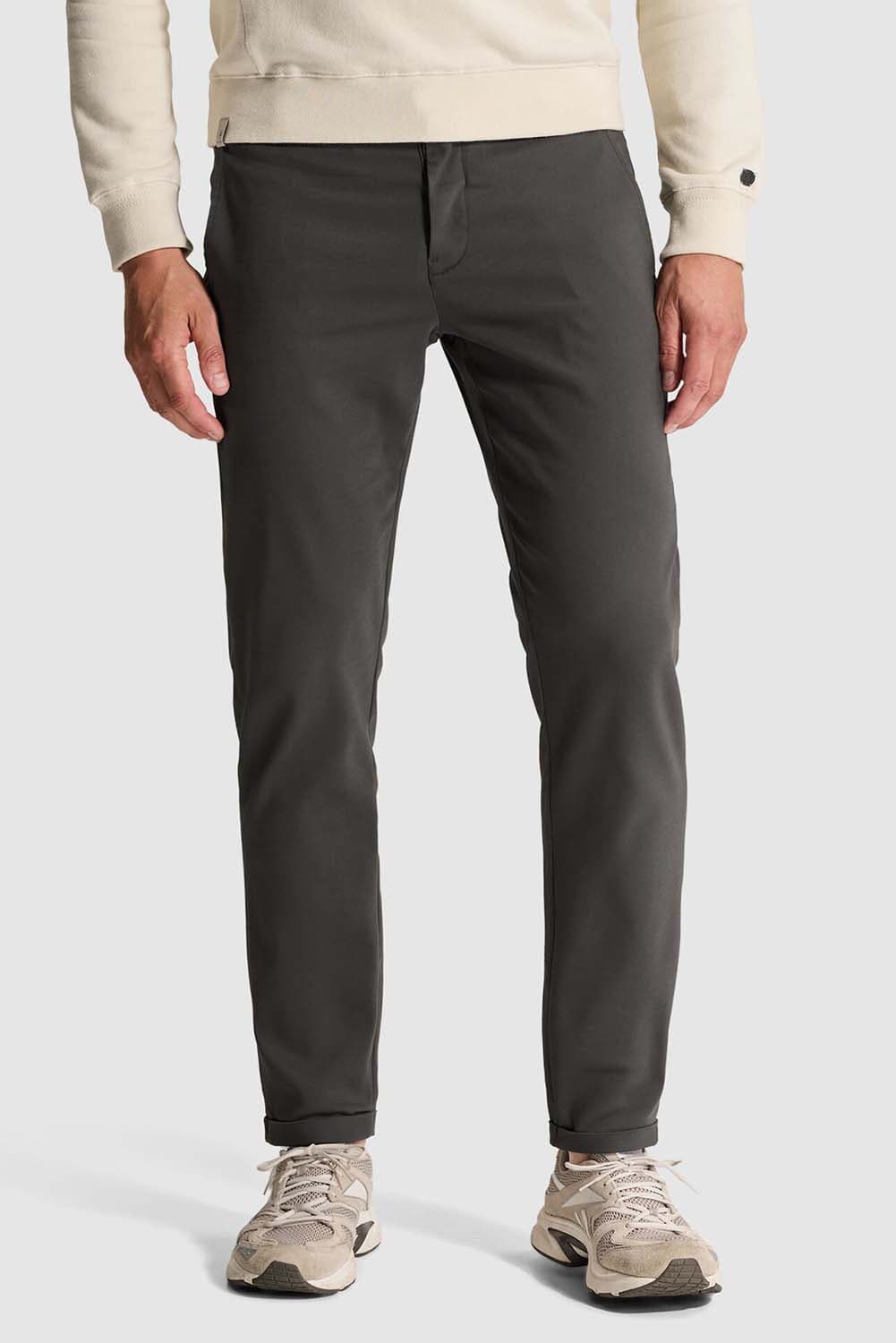 Cast Iron Chino Cyclas Megda Power Tapered Grijs