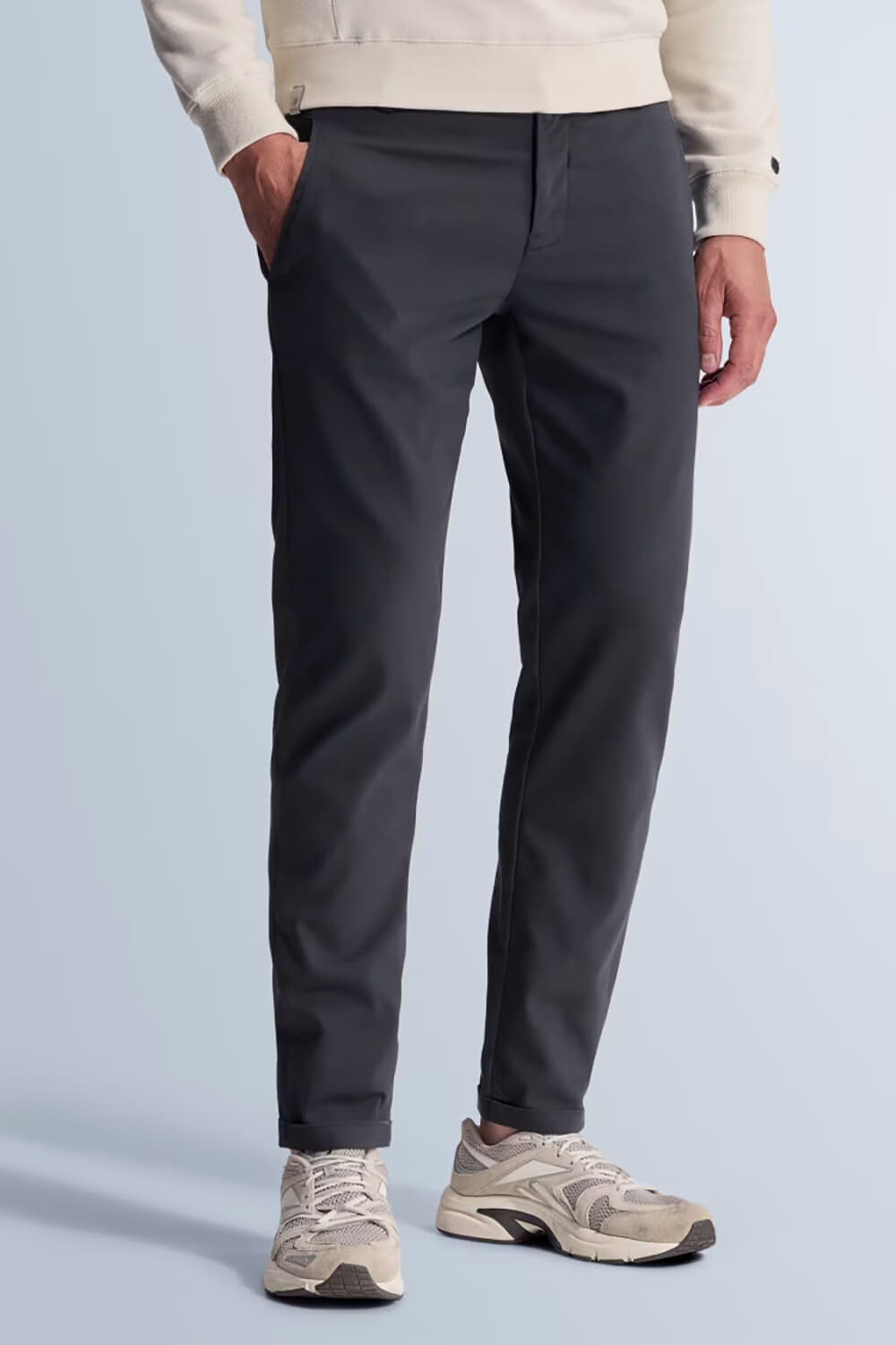 Cast Iron Chino Megda Power  Blauw