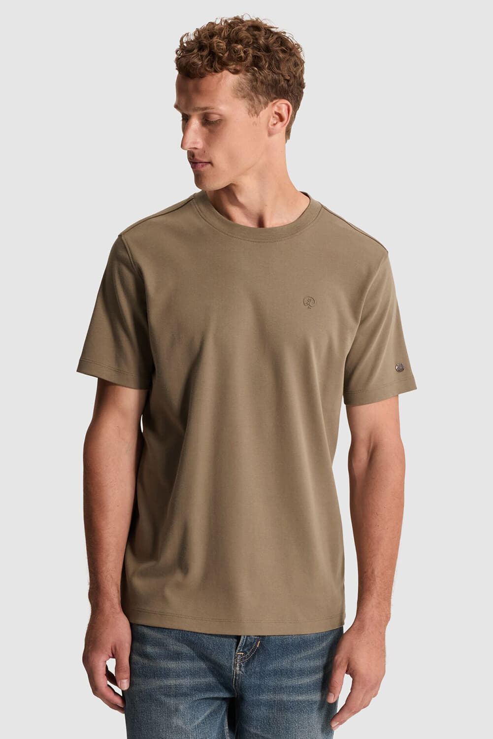 Cast Iron T-shirt regular fit  Bruin