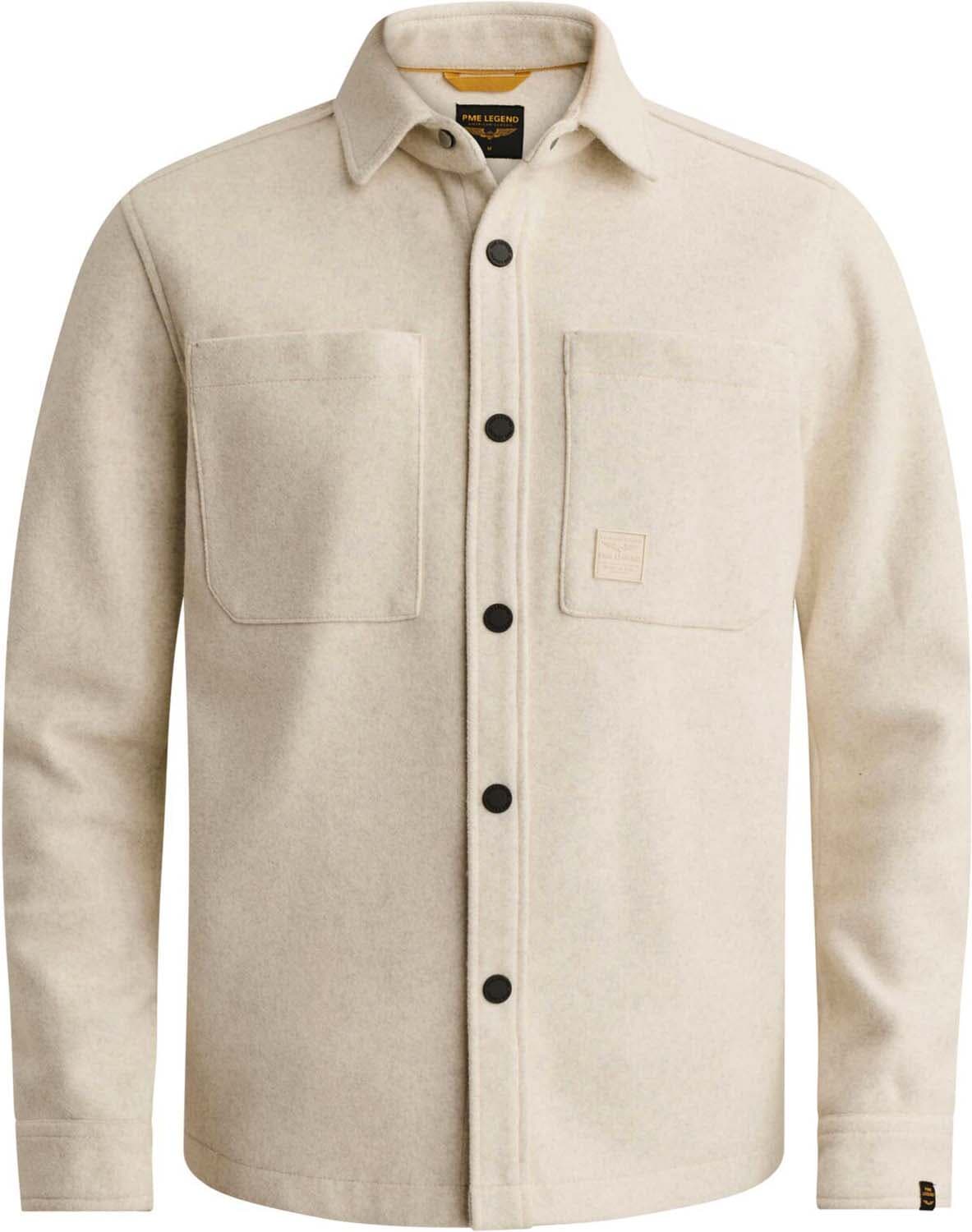 Pme Legend Overhemd Melange look Beige