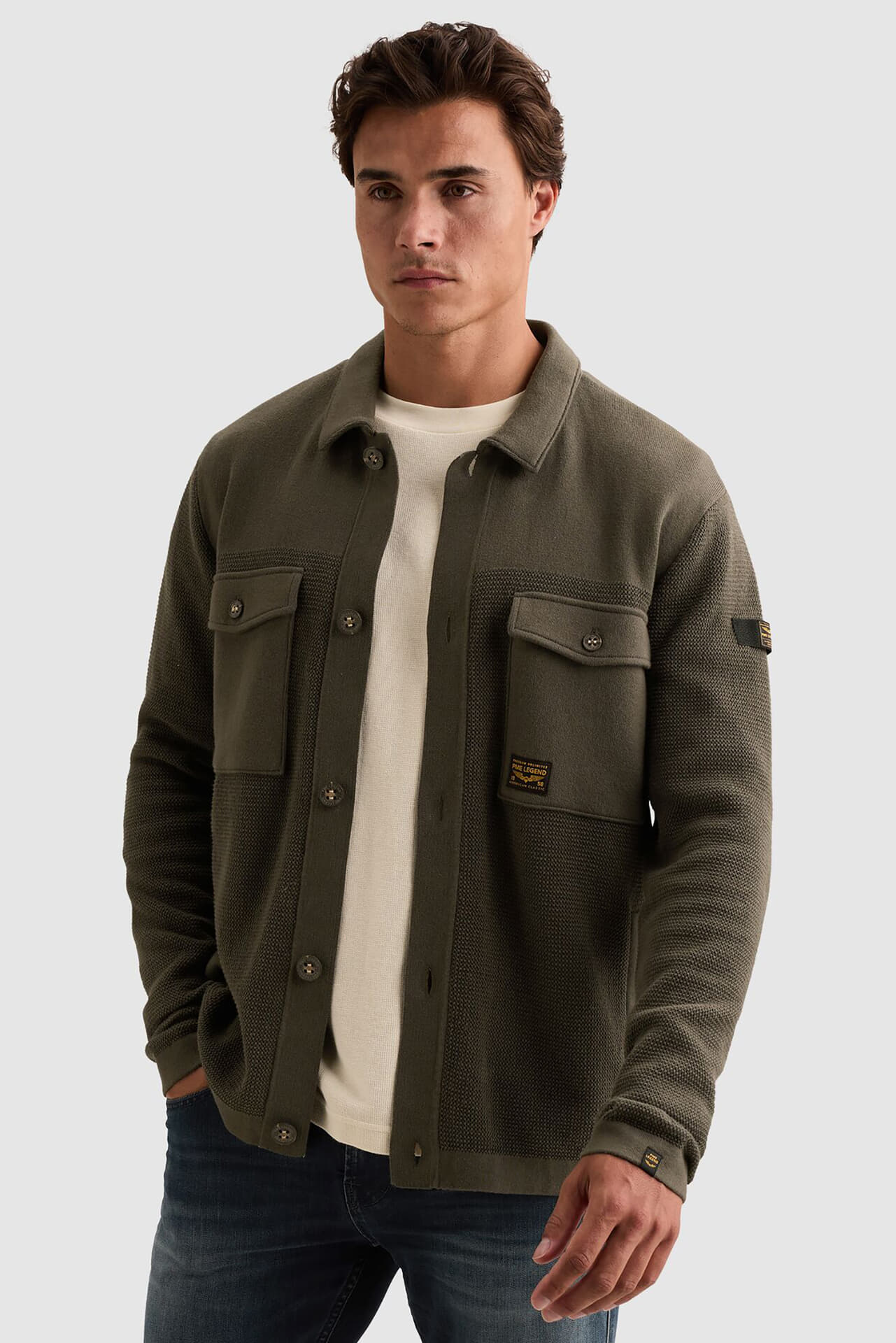 Pme Legend Vest Button structure mix Army
