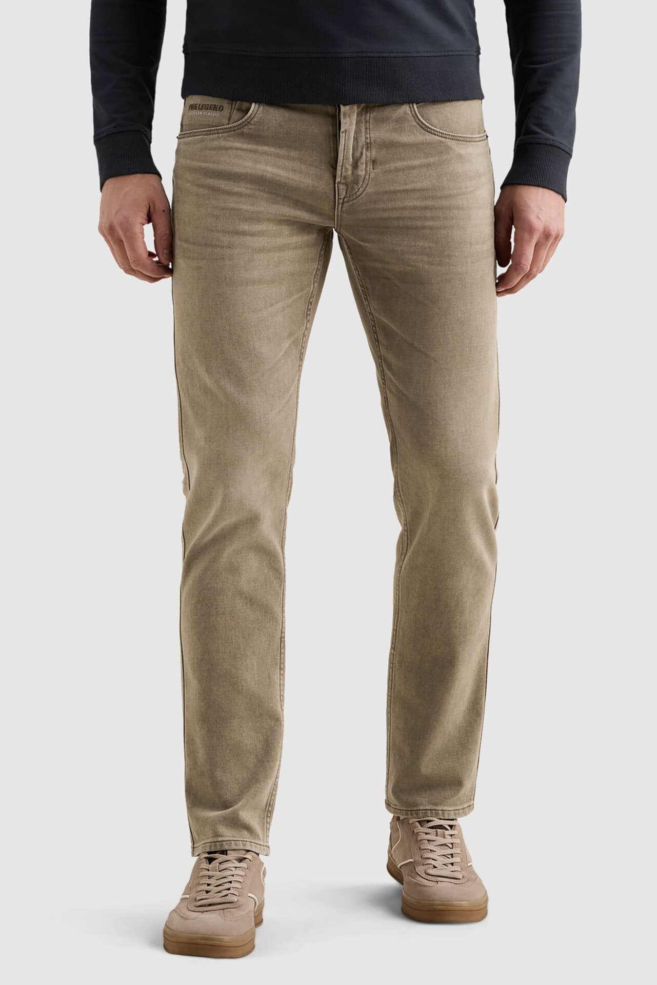 Pme Legend Jeans Nightflight Sweat Washed Groen