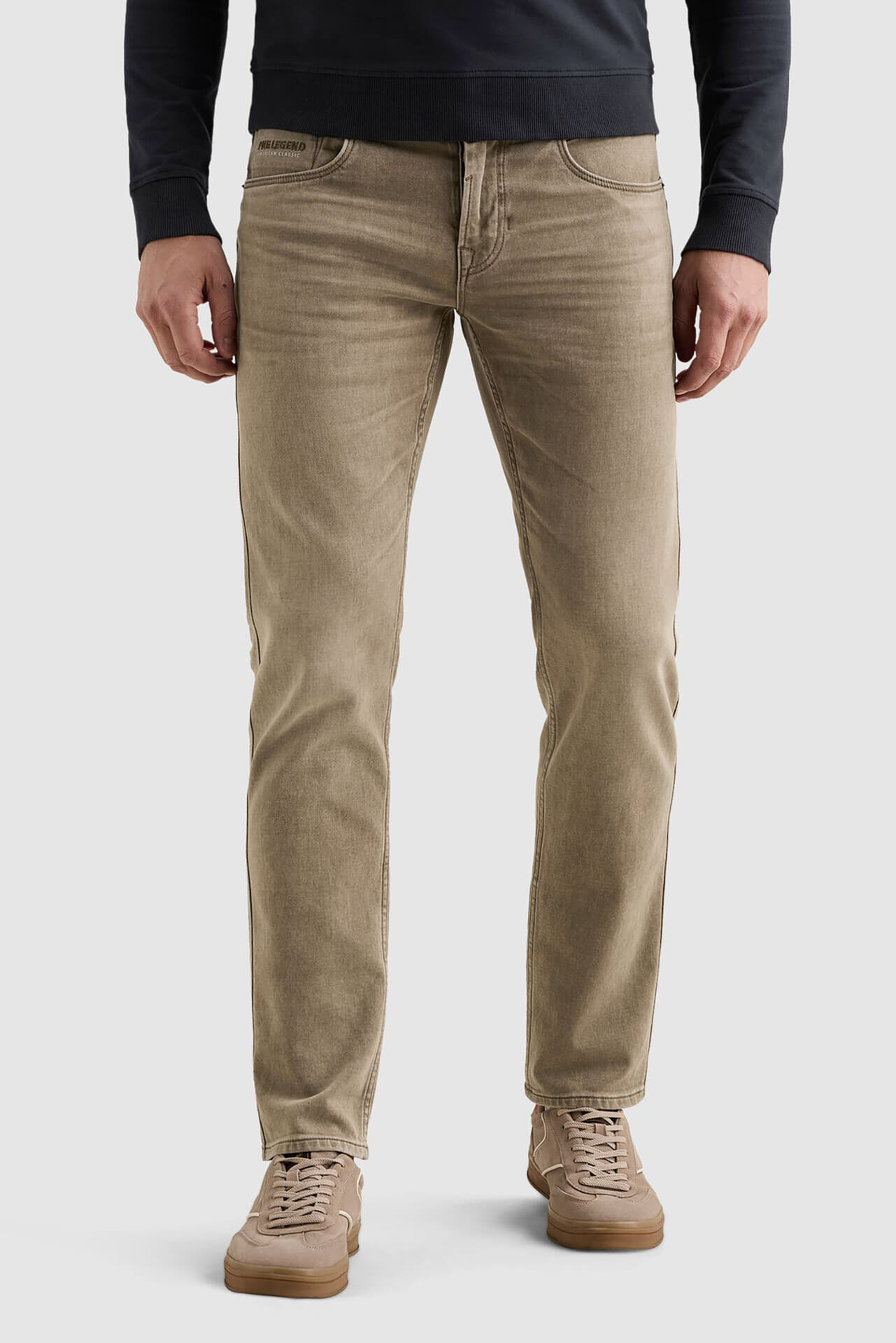 Pme Legend Jeans Nightflight Sweat Washed Groen