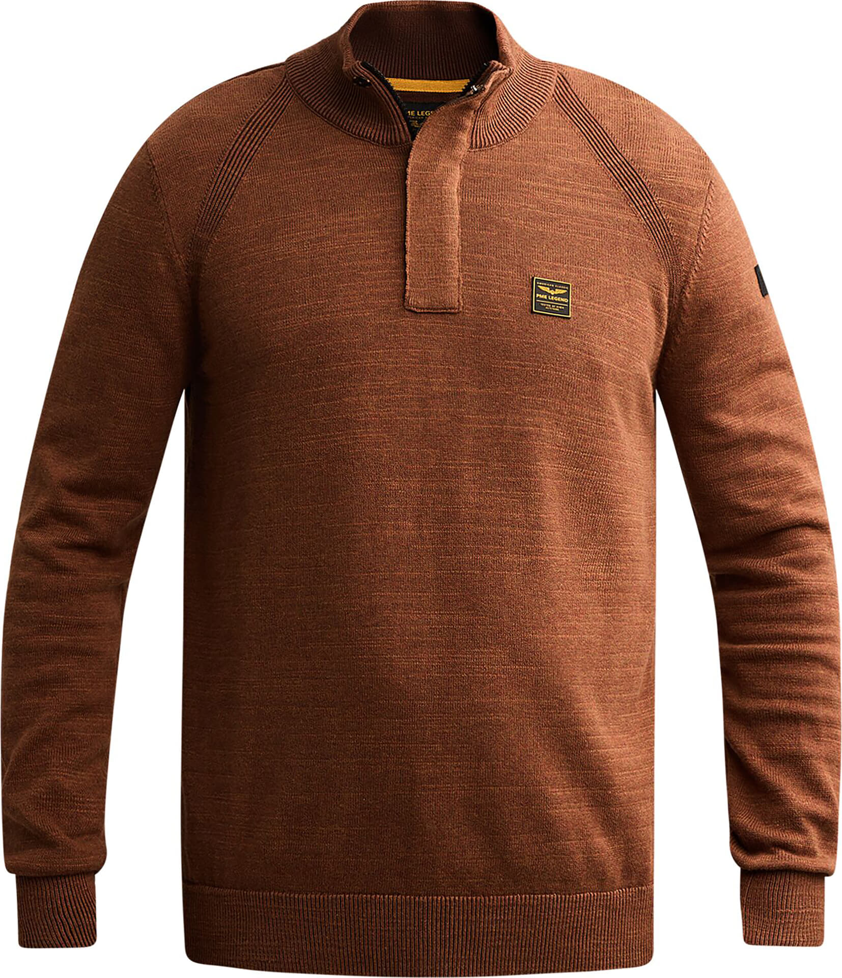 Pme Legend Half-zip Trui Bruin