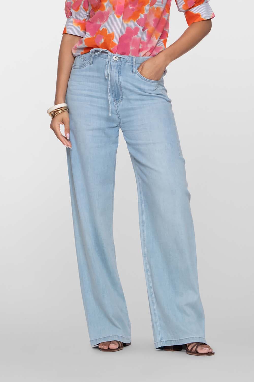 Geisha Jeans Wide Jeans Light
