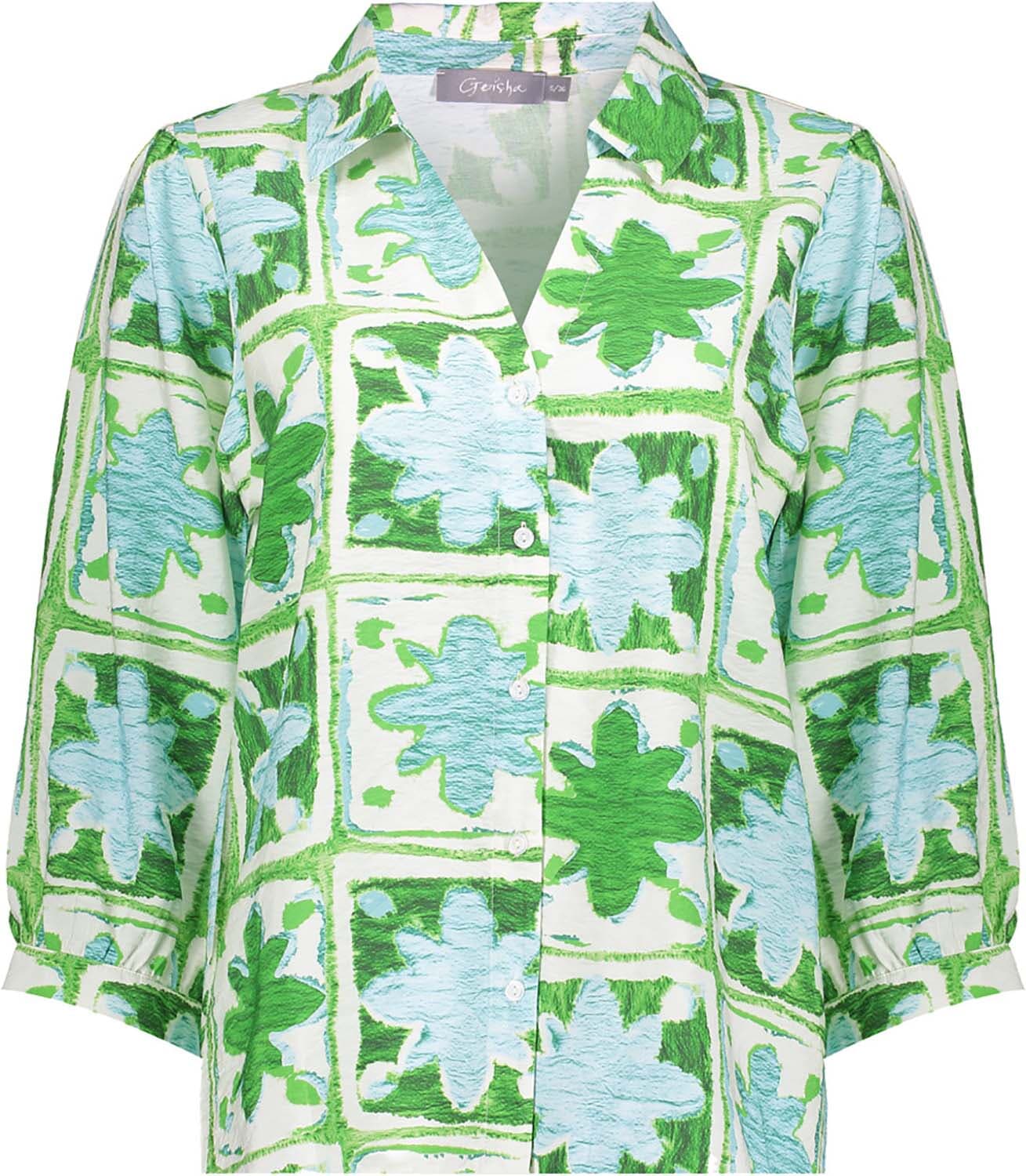Geisha Blouse Groen