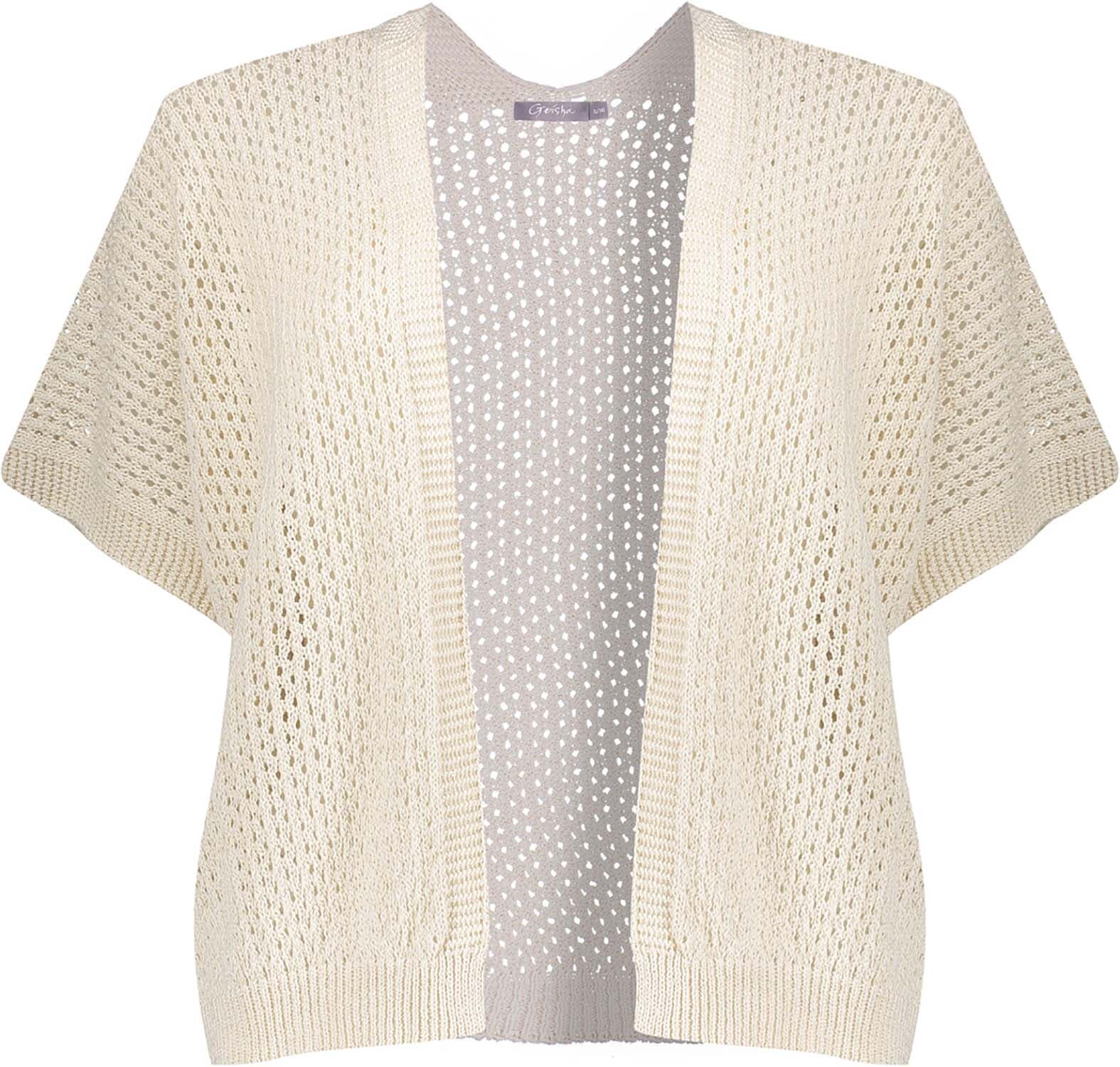 Geisha Vest bad sleeve Off White