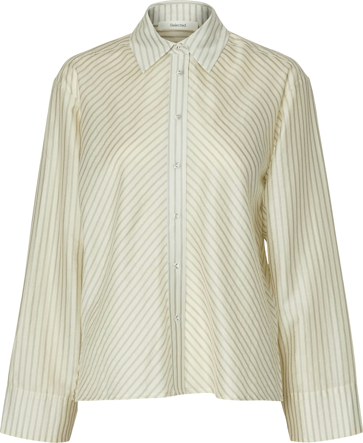 Selected Femme Blouse Connie Relaxed Fit Off White