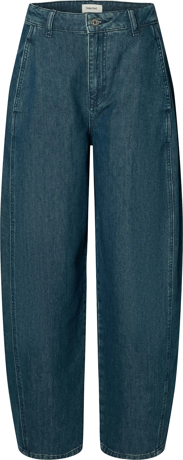 Selected Femme Jeans Bella Barrel Relaxed Fit Jeans