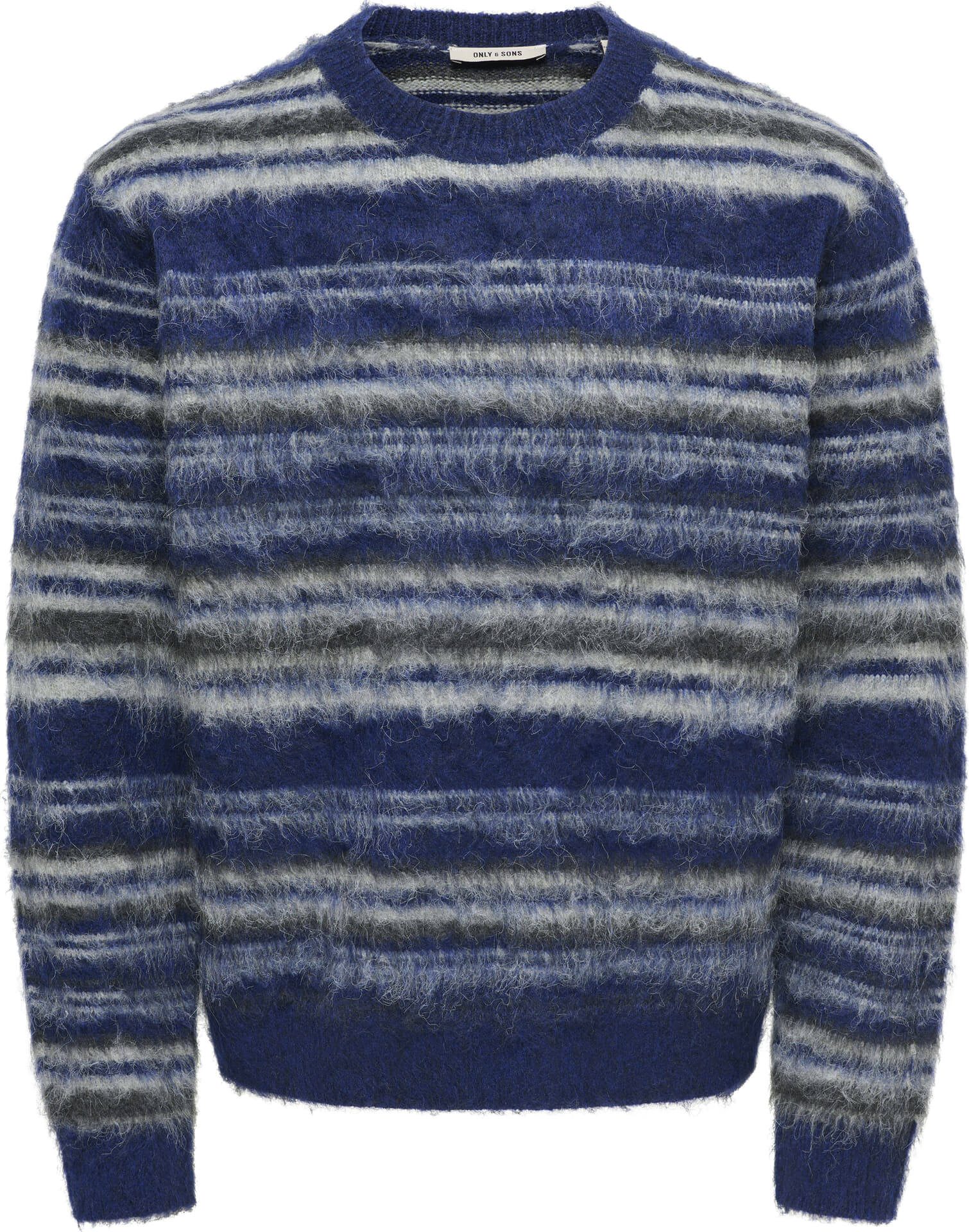 Only & Sons Gebreide Trui Aiden Relaxed Grijs