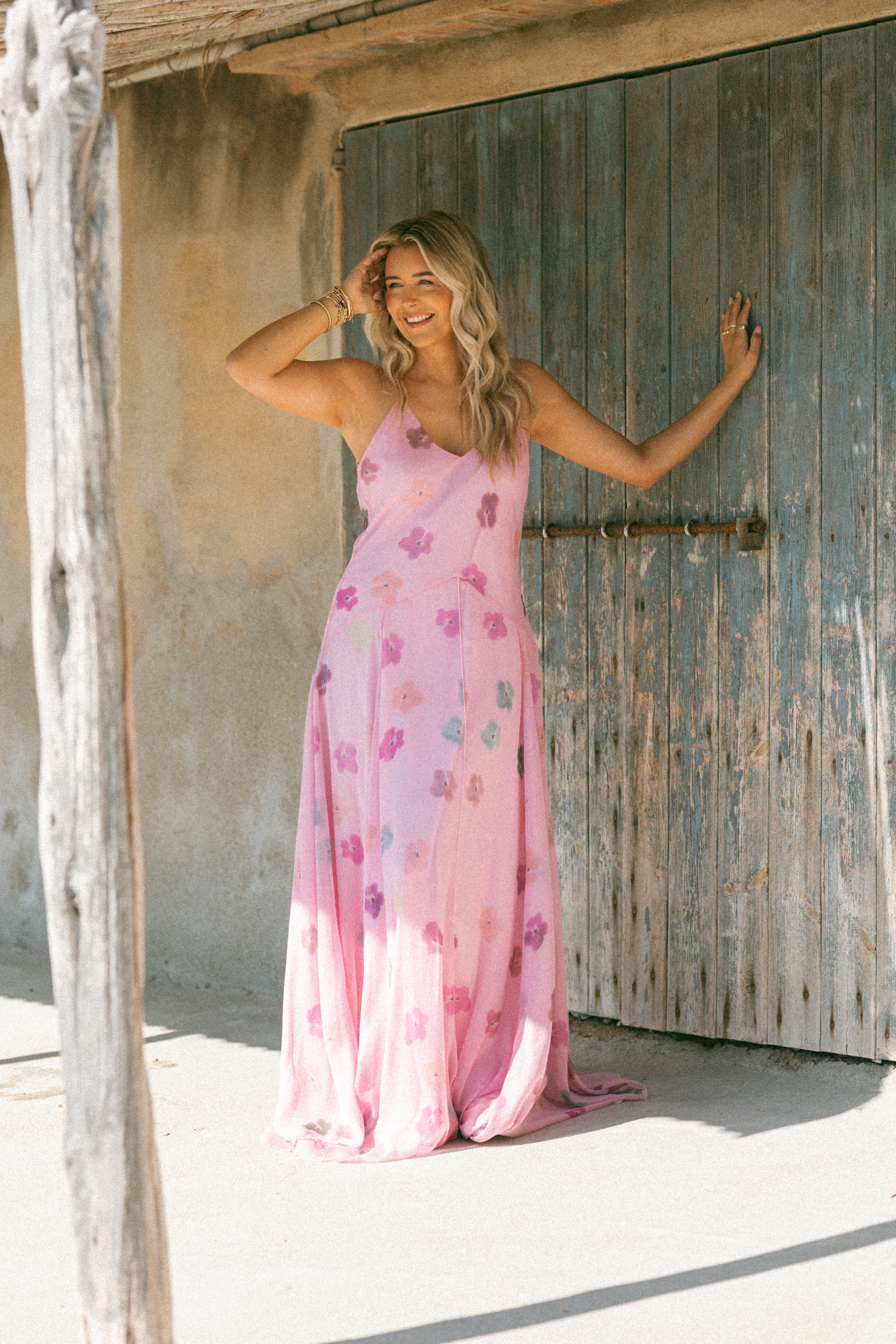 Bolina Island Jurk Mediterranean Fiesta Vibes Roze