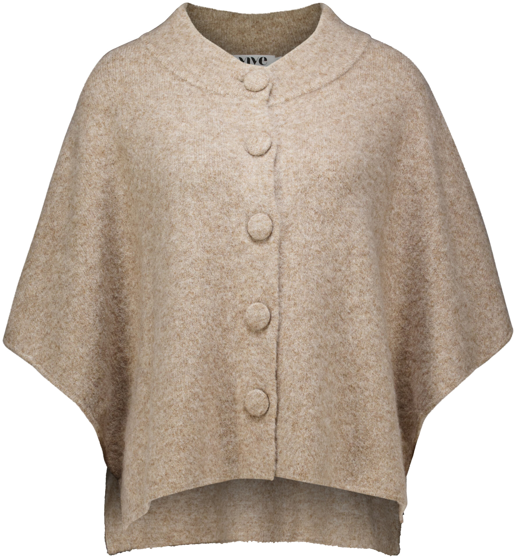 Vive La Femme Cape Ellen Beige
