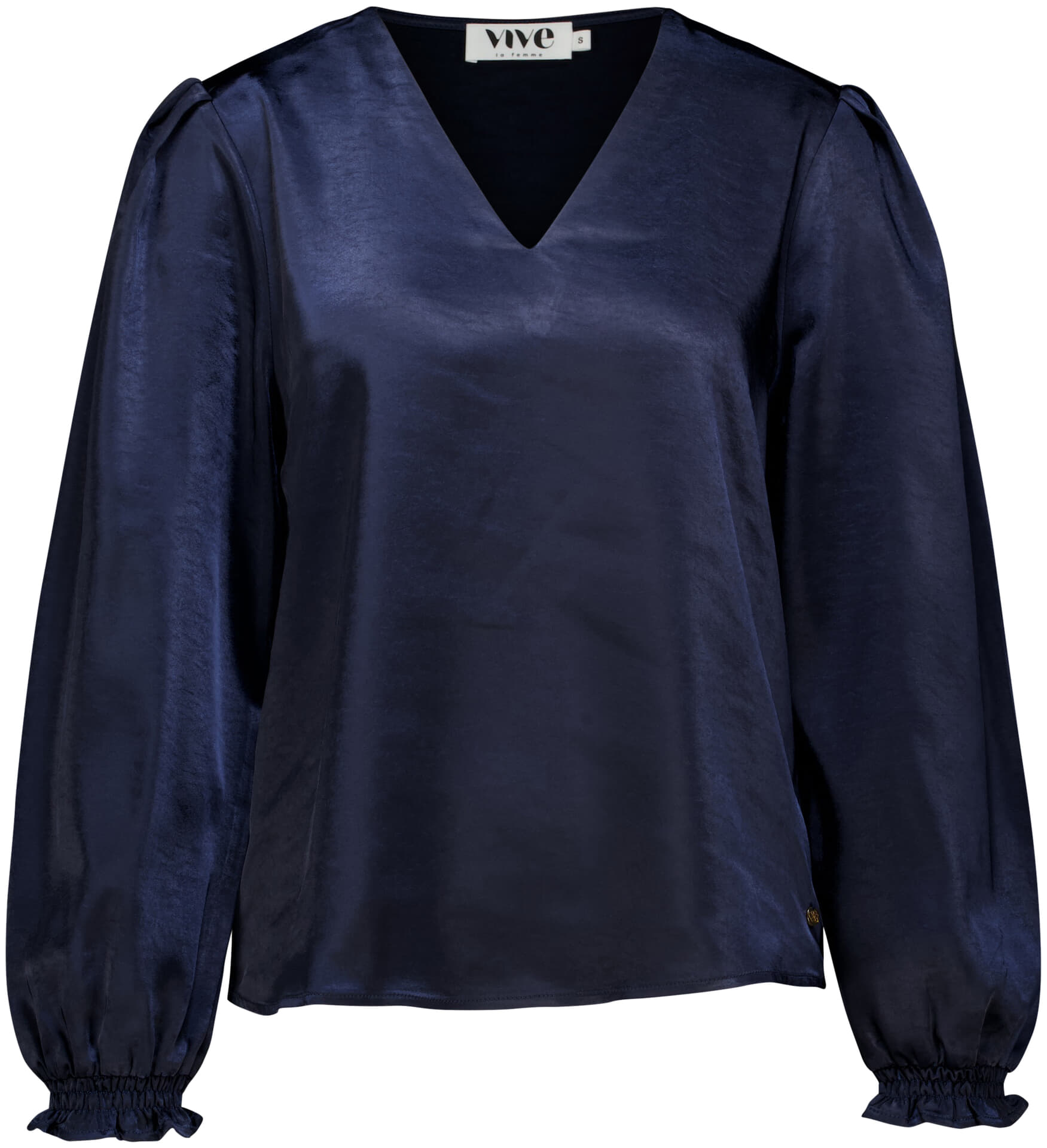 Vive La Femme Blouse Emely Navy
