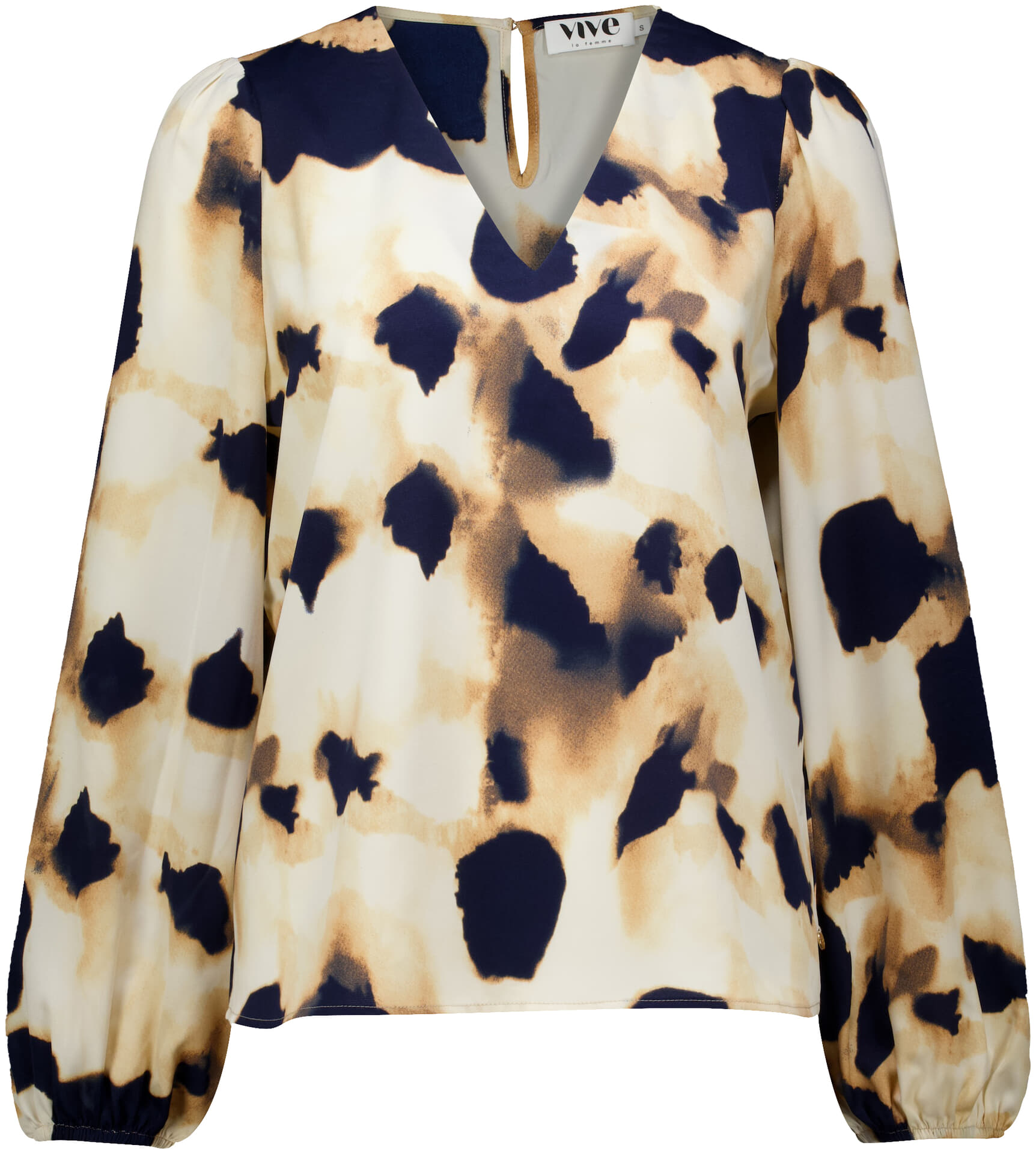 Vive La Femme Blouse Evelien Blauw