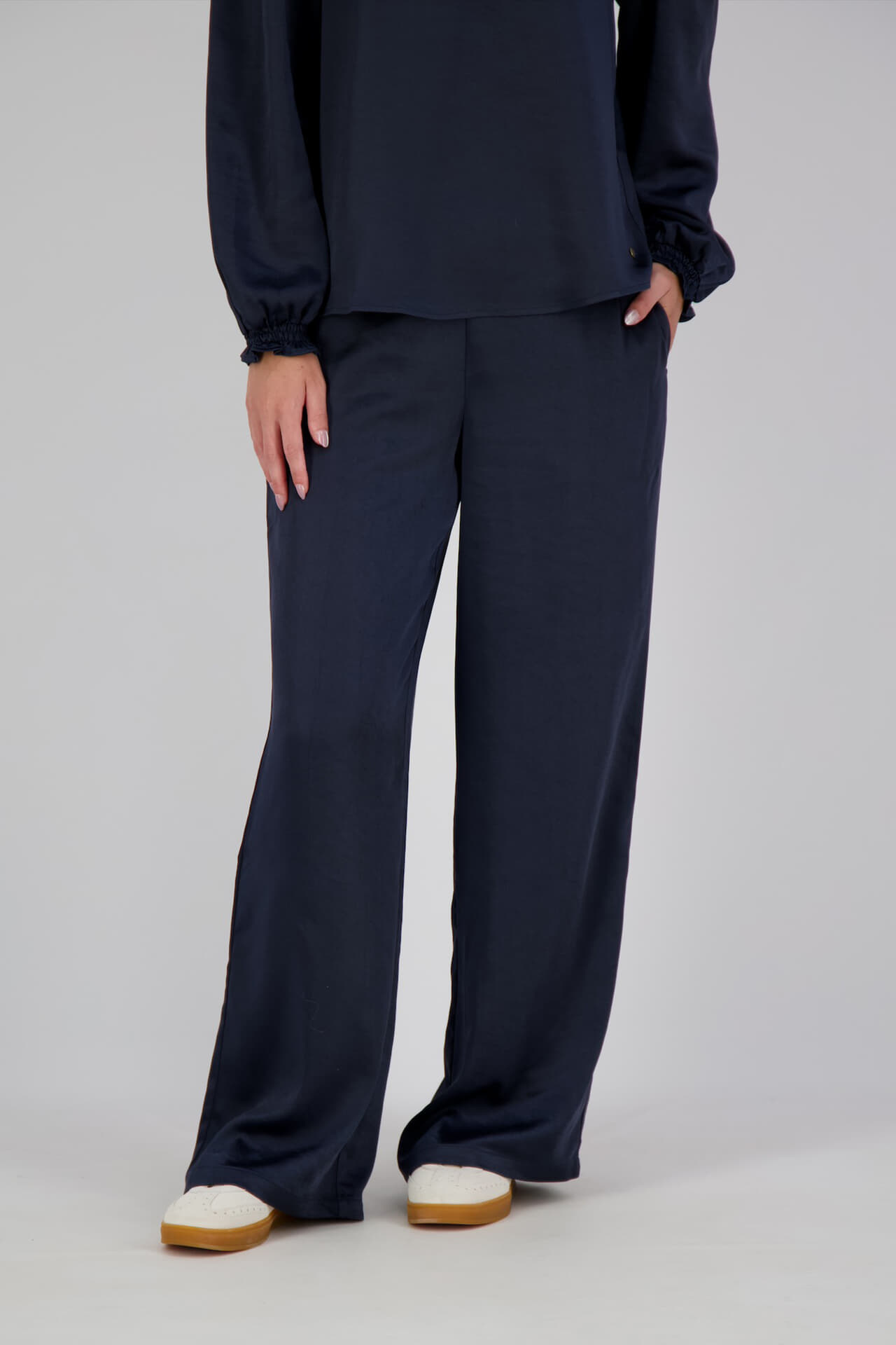 Vive La Femme Broek Estelle Navy