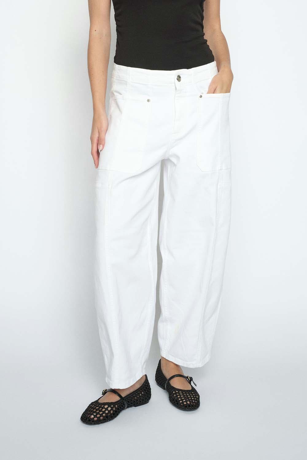Mos Mosh MMRosy Bianco Pant Off White
