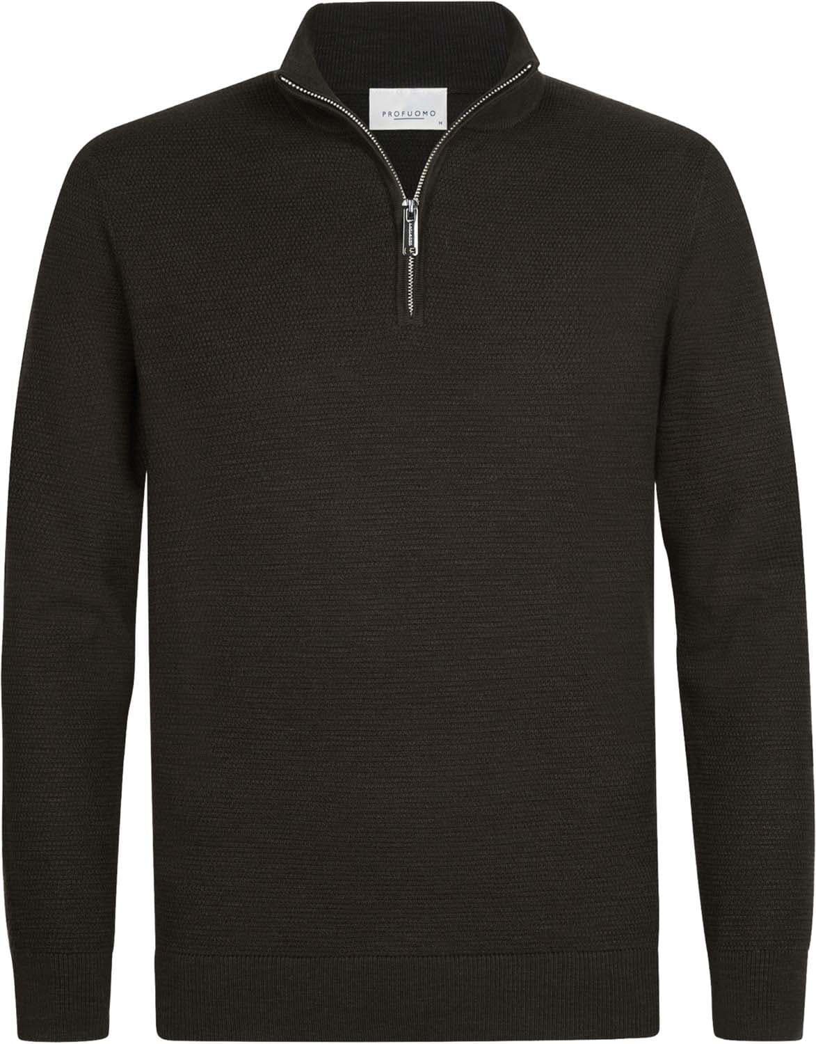 Profuomo Pullover Bruin
