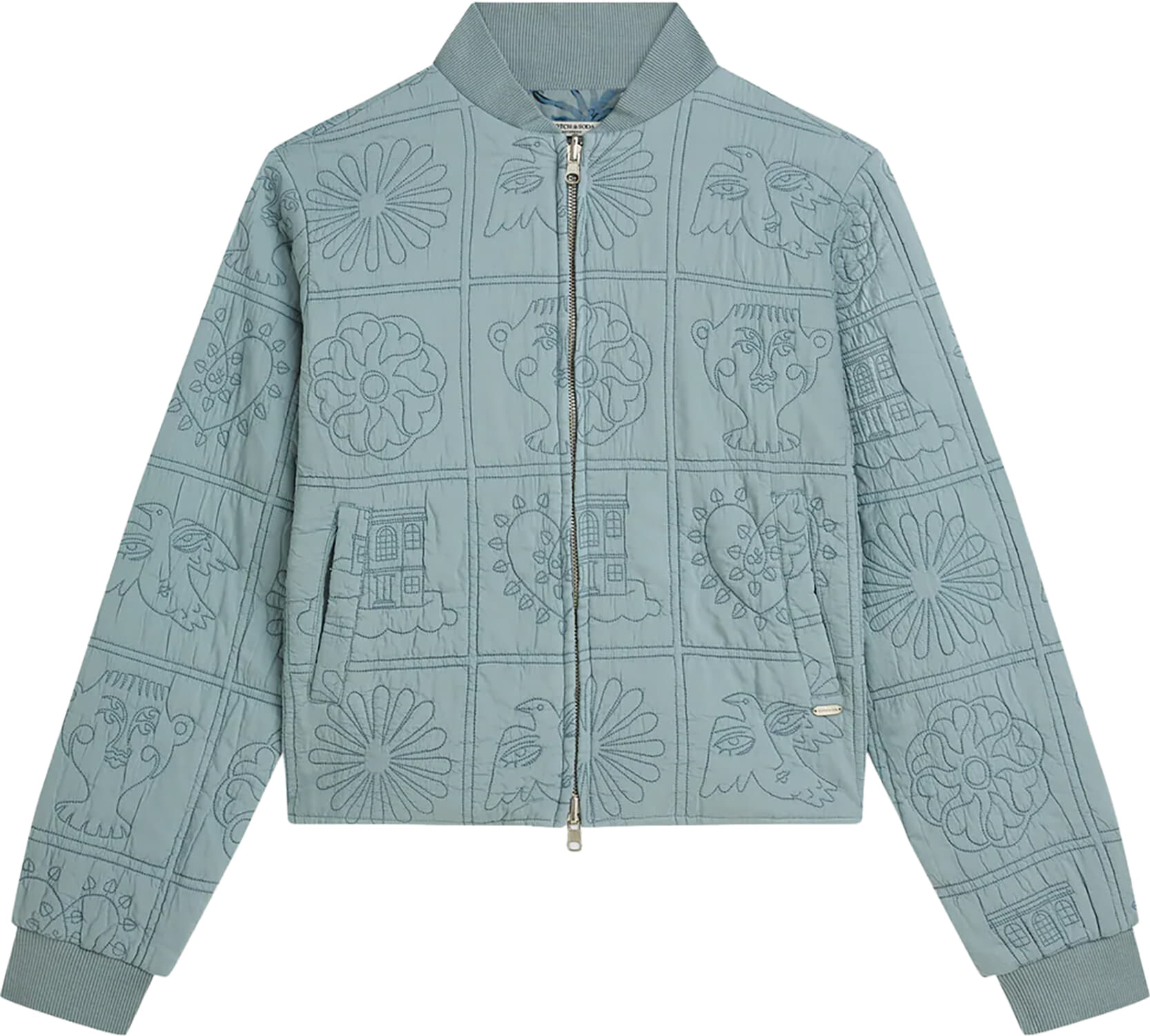 Scotch & Soda Jas  Groen