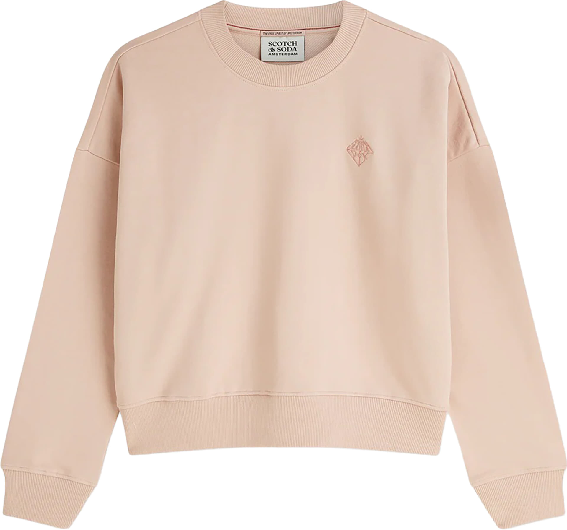 Scotch & Soda Sweater Relaxed-fit  Roze
