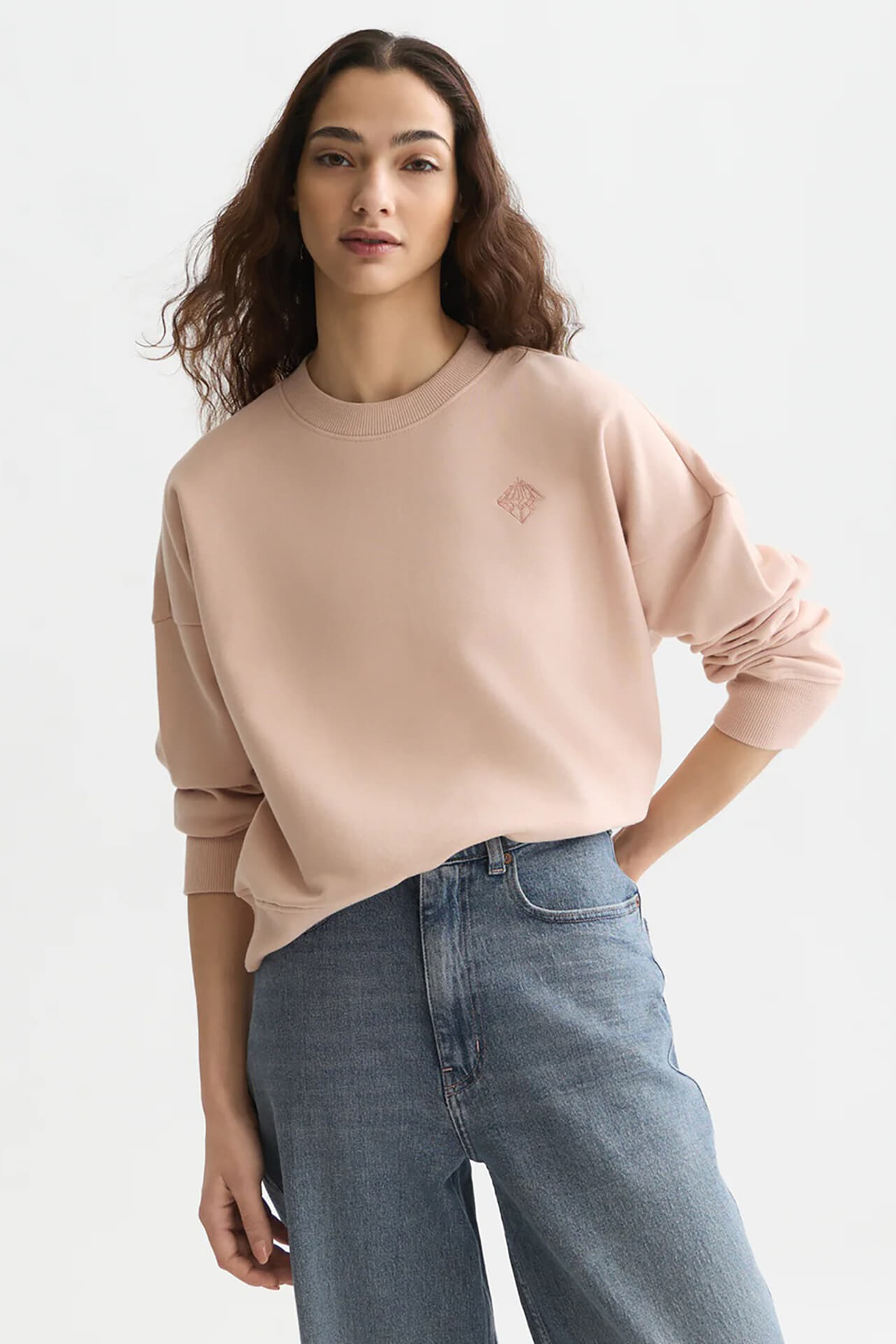 Scotch & Soda Sweater Relaxed-fit  Roze