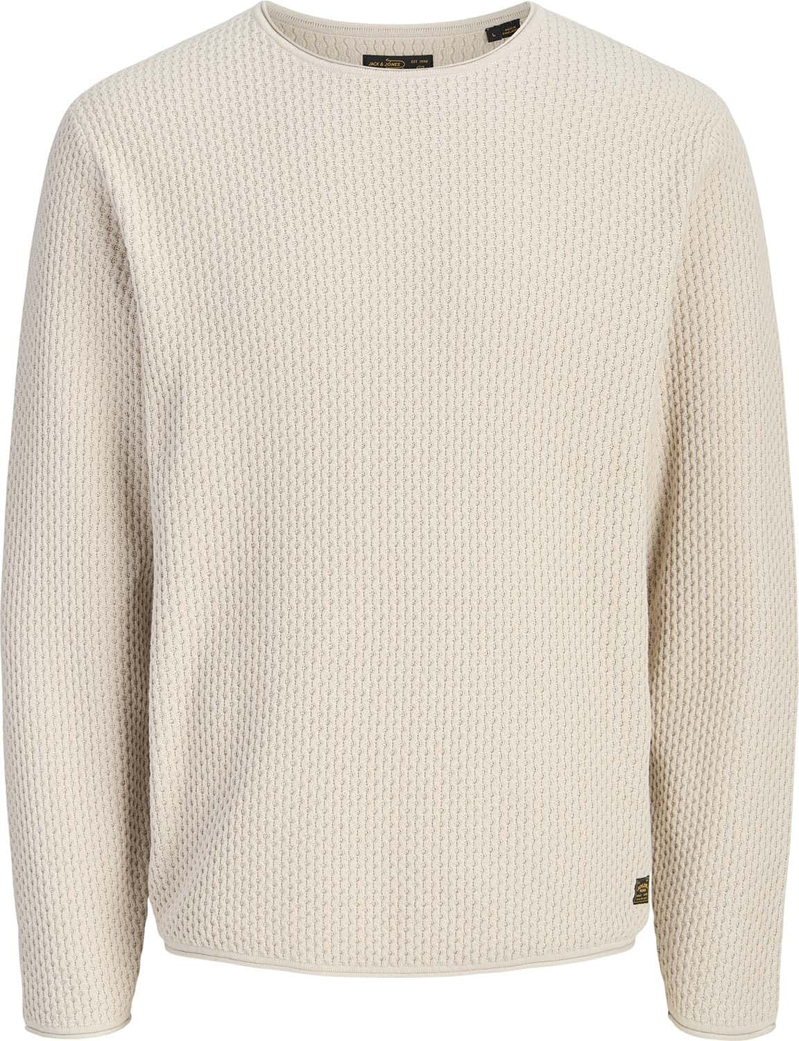 Jack & Jones Gebreide Trui Mason Grijs