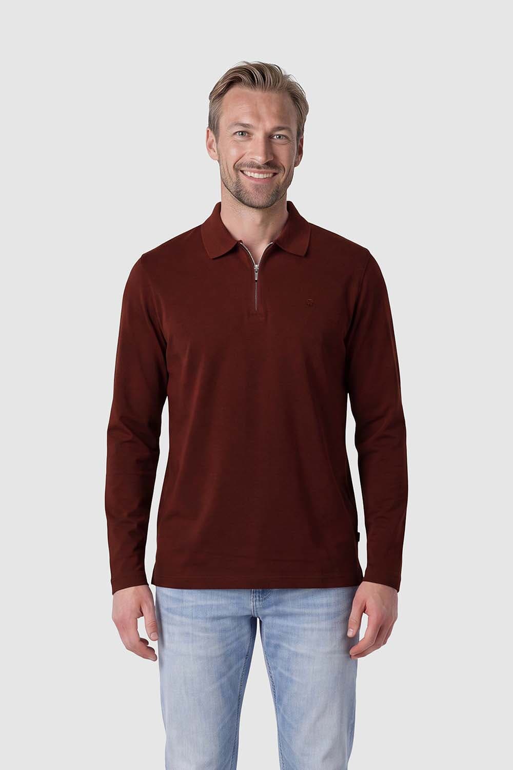 Jack & Jones Zip-Rugby Ethan Bruin