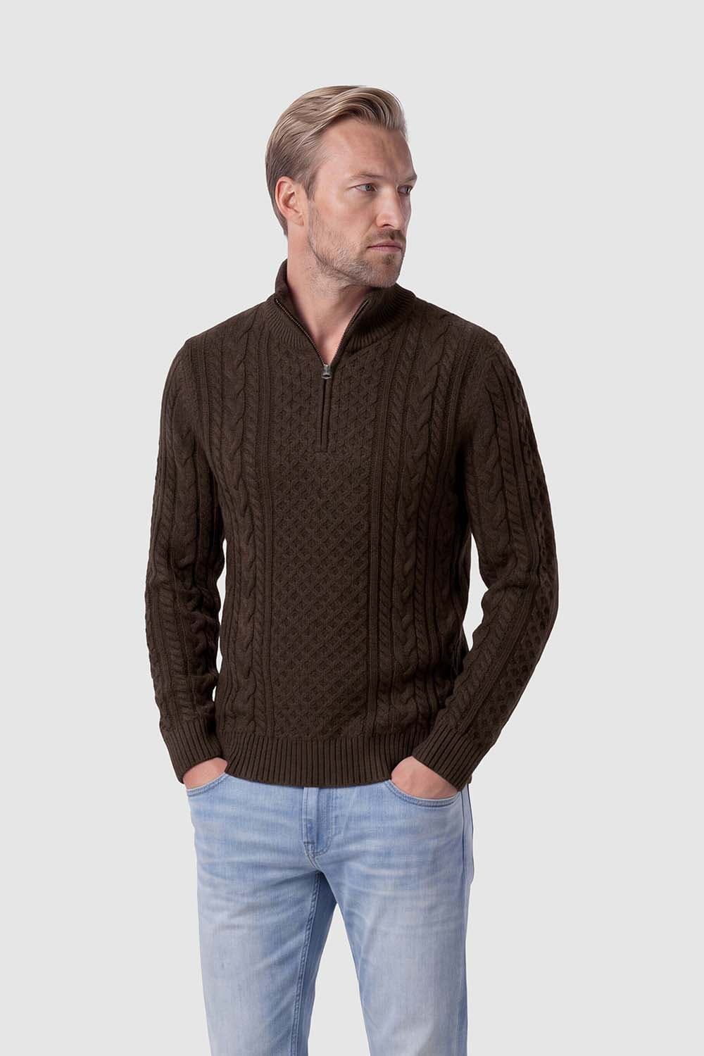 Jack & Jones Gebreide Callum Bruin