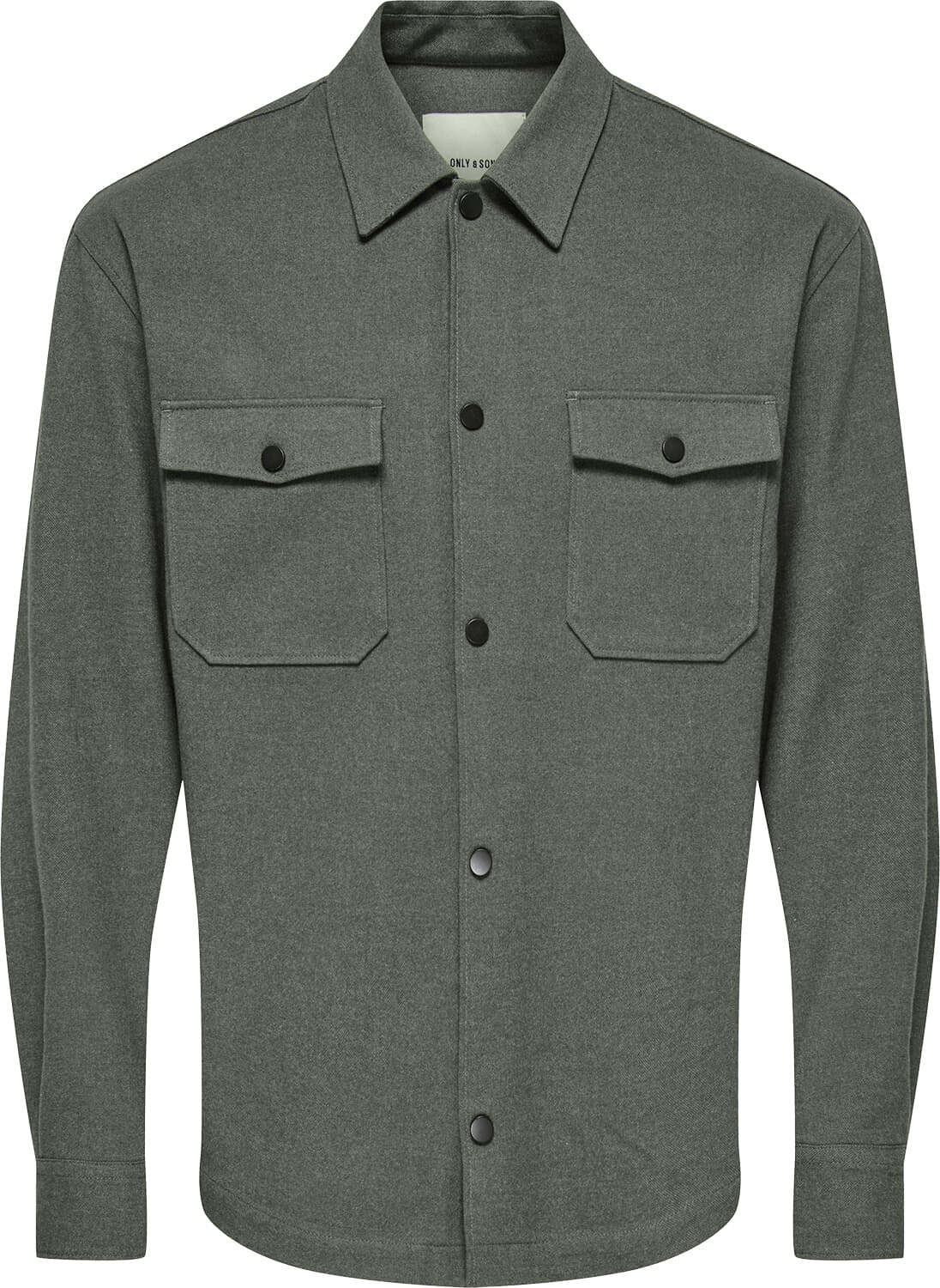 Only & Sons Overshirt Mark Brushed Army