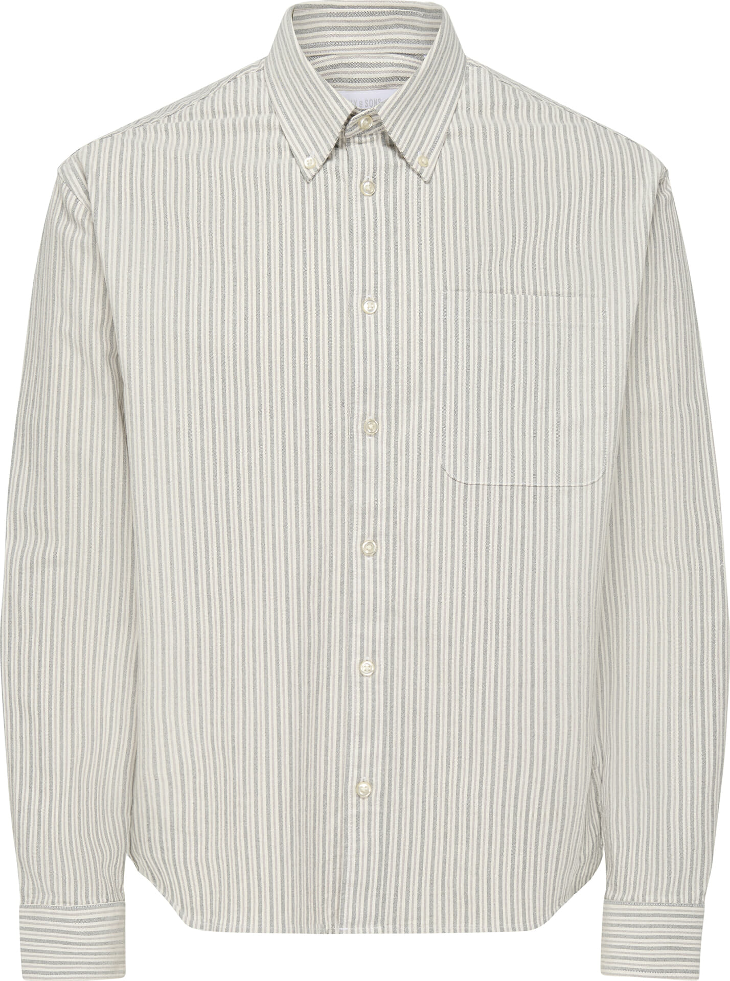 Only & Sons Overhemd Oxford Bruin