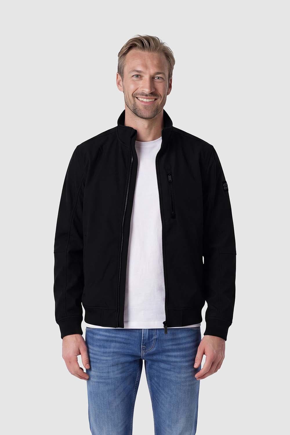 Jack & Jones Softshell Bomberjas Liam Zwart