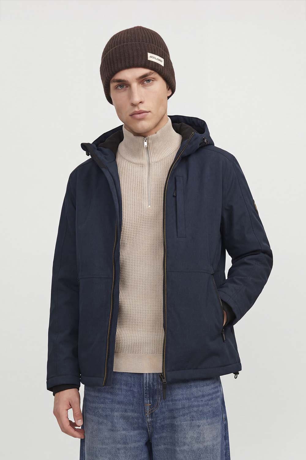 Jack & Jones Winterjas Peter Navy