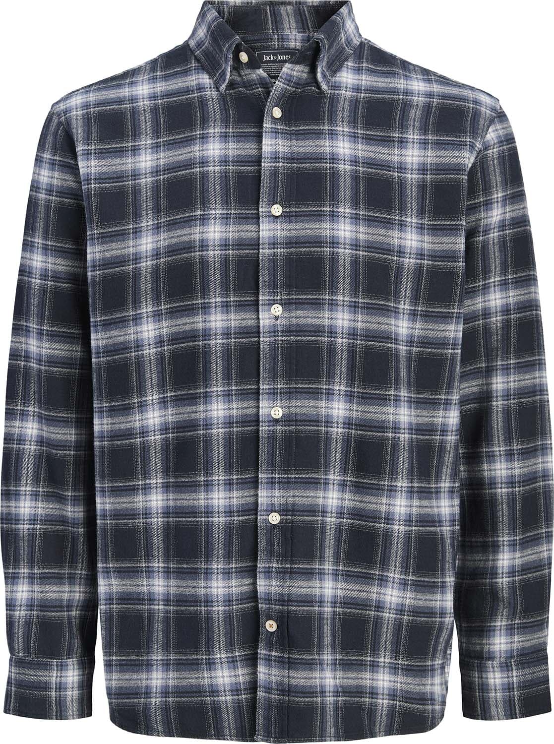 Jack & Jones Overhemd Field Check Navy