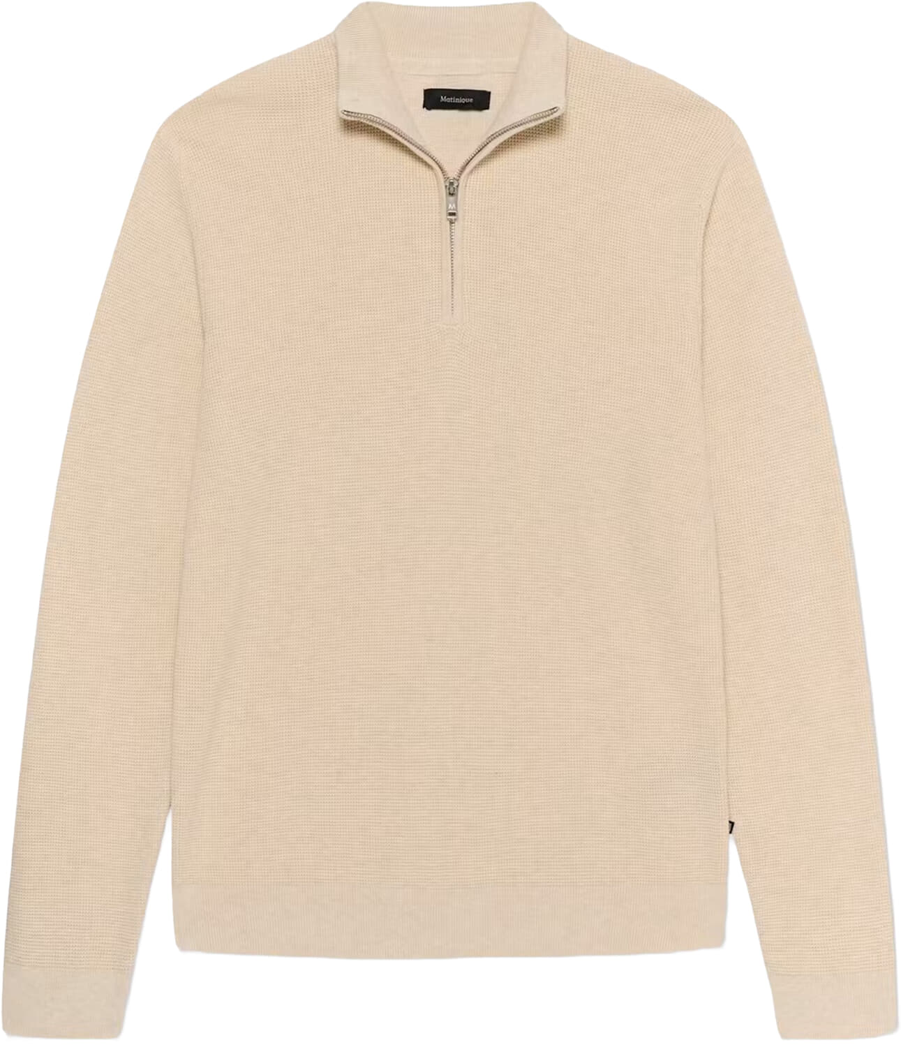 Matinique Half-zip Trui Lagoon Grijs