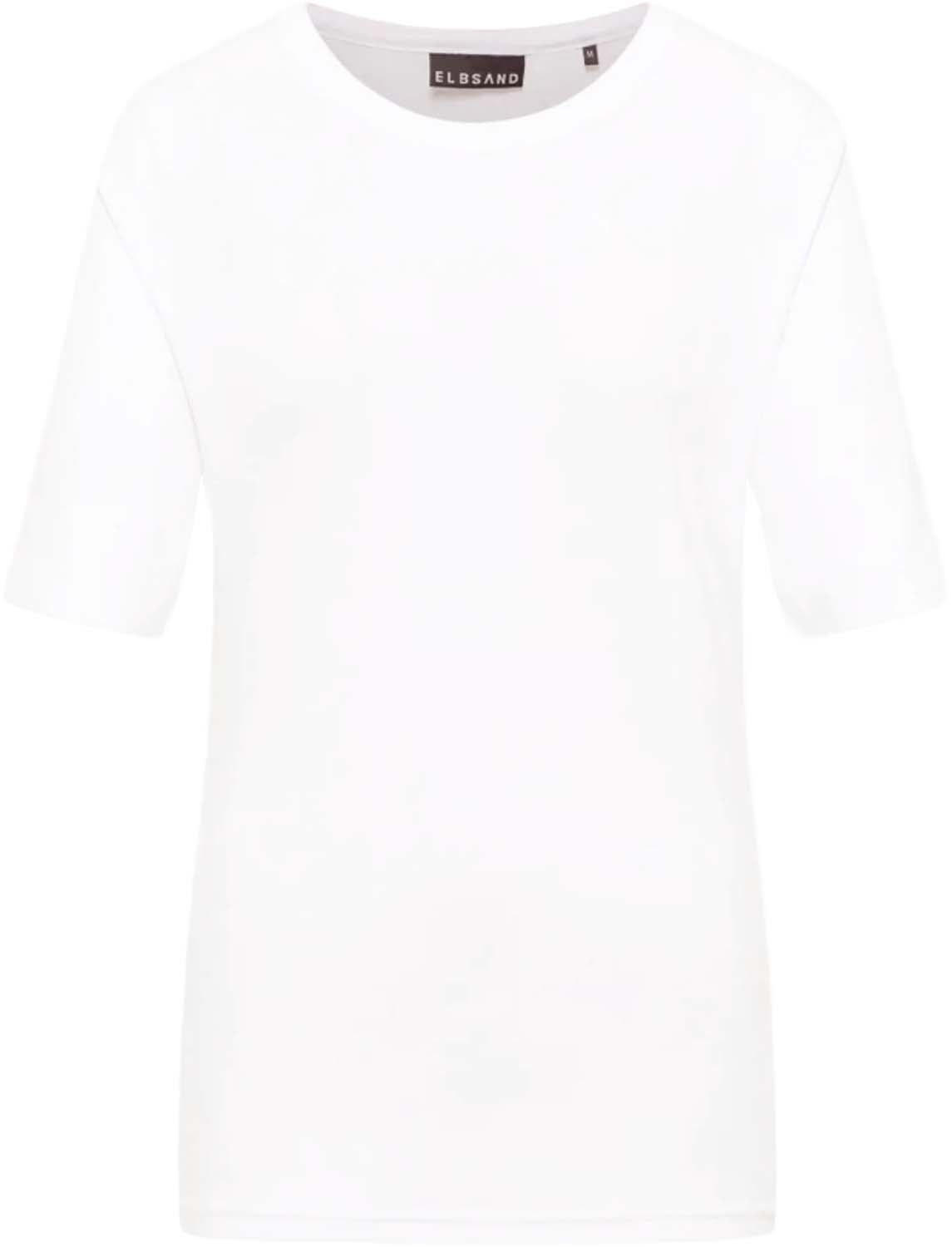 Elbsand T-shirt Sivia  Wit