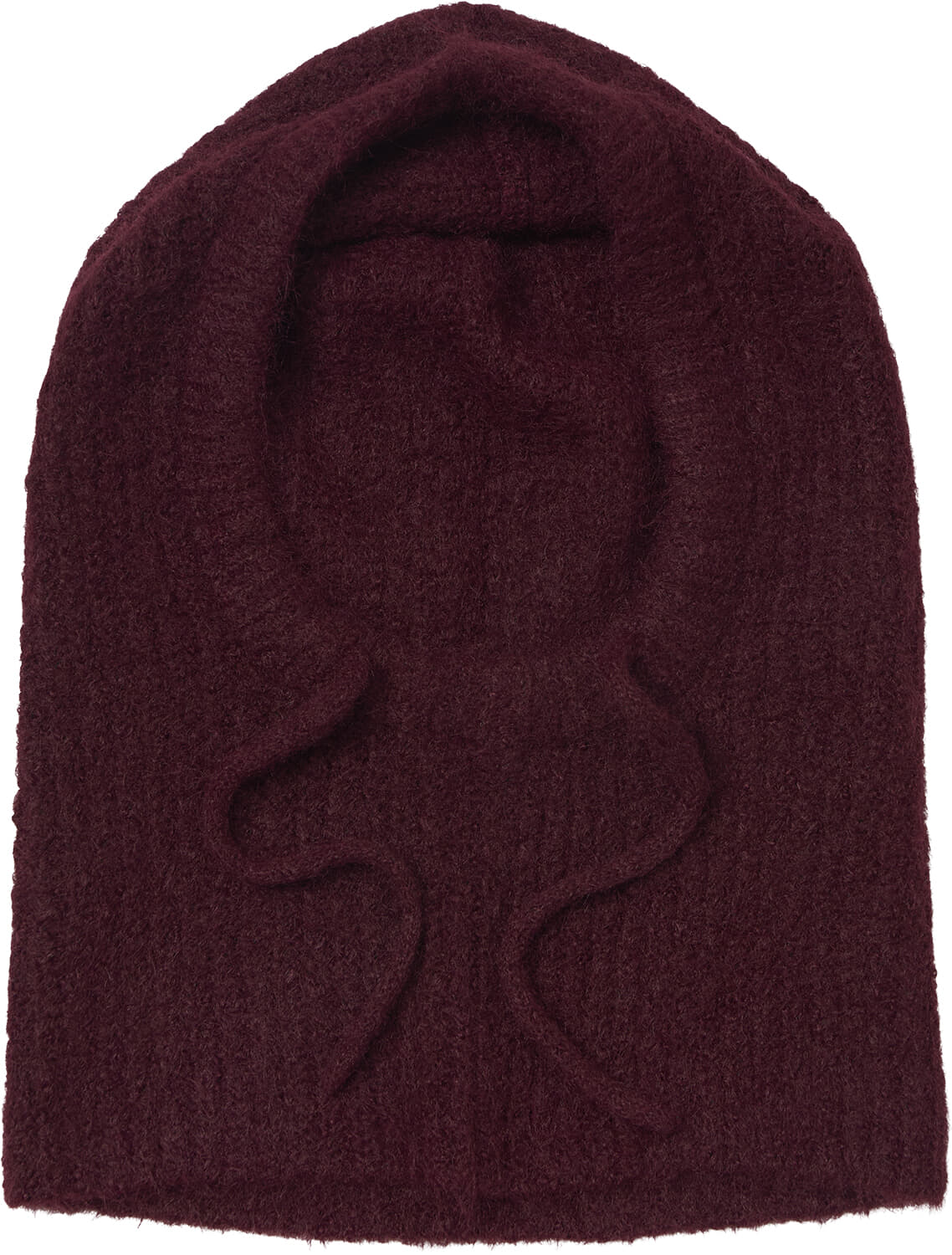 Object Muts Milu Balaclava Bordeaux Rood