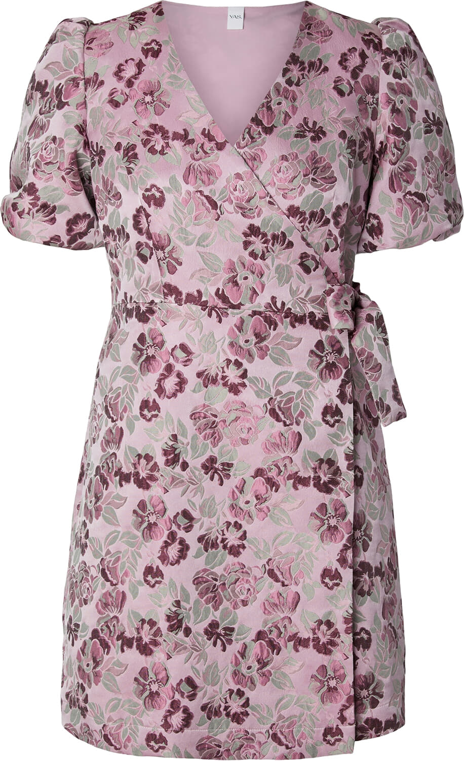 Y.A.S. Jurk Tania Wrap Roze
