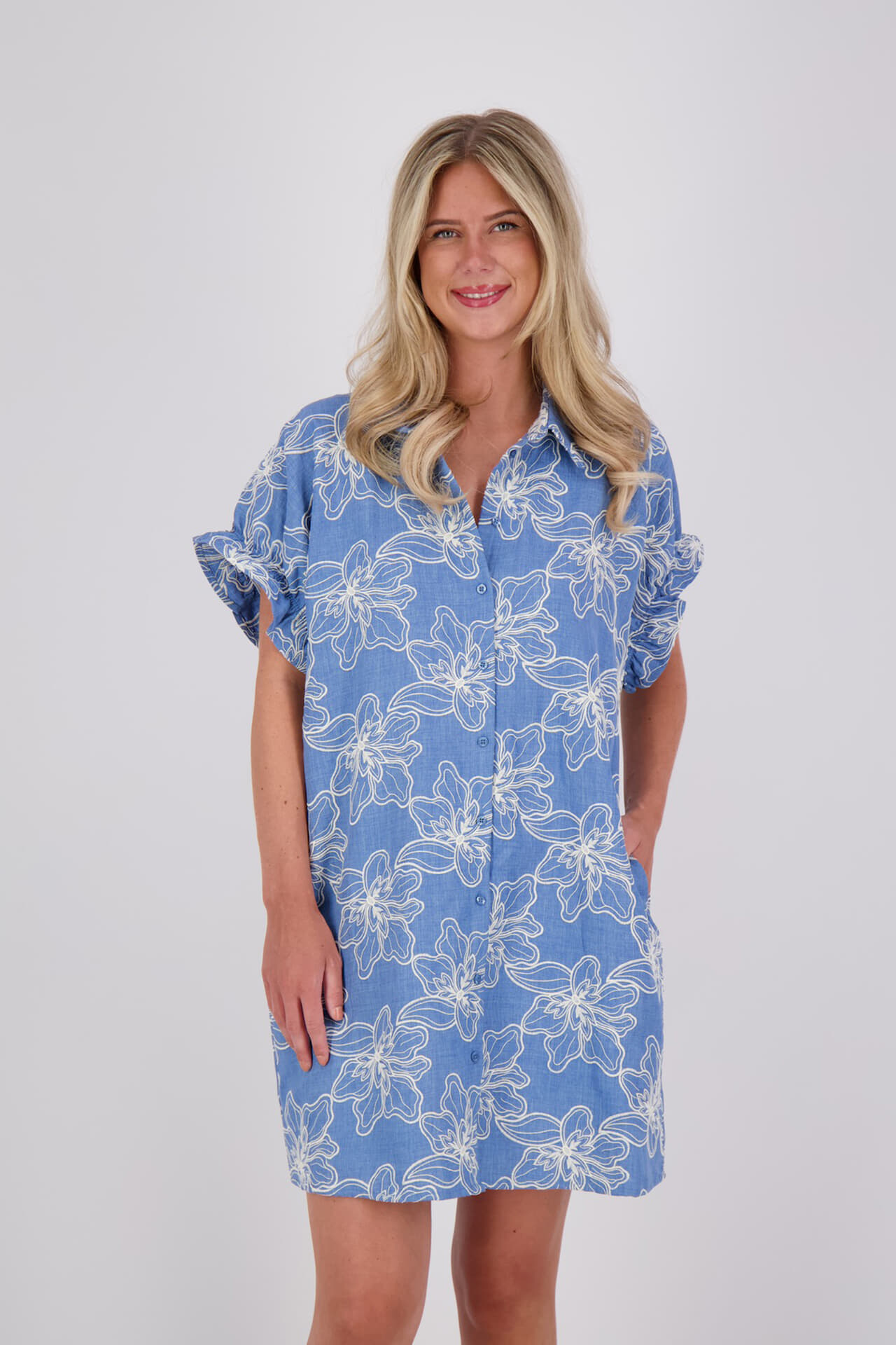 Object Jurk Darling Kort Blauw