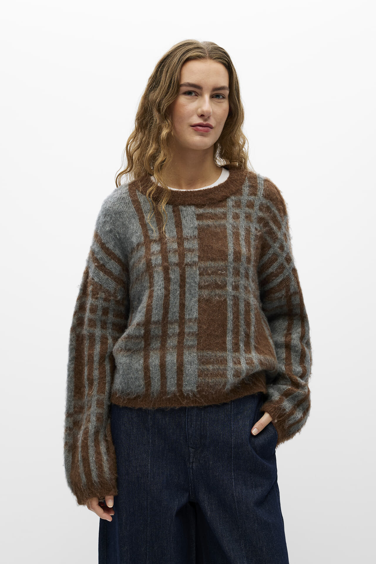 Object Gebreide Pullover Pipsy Beige