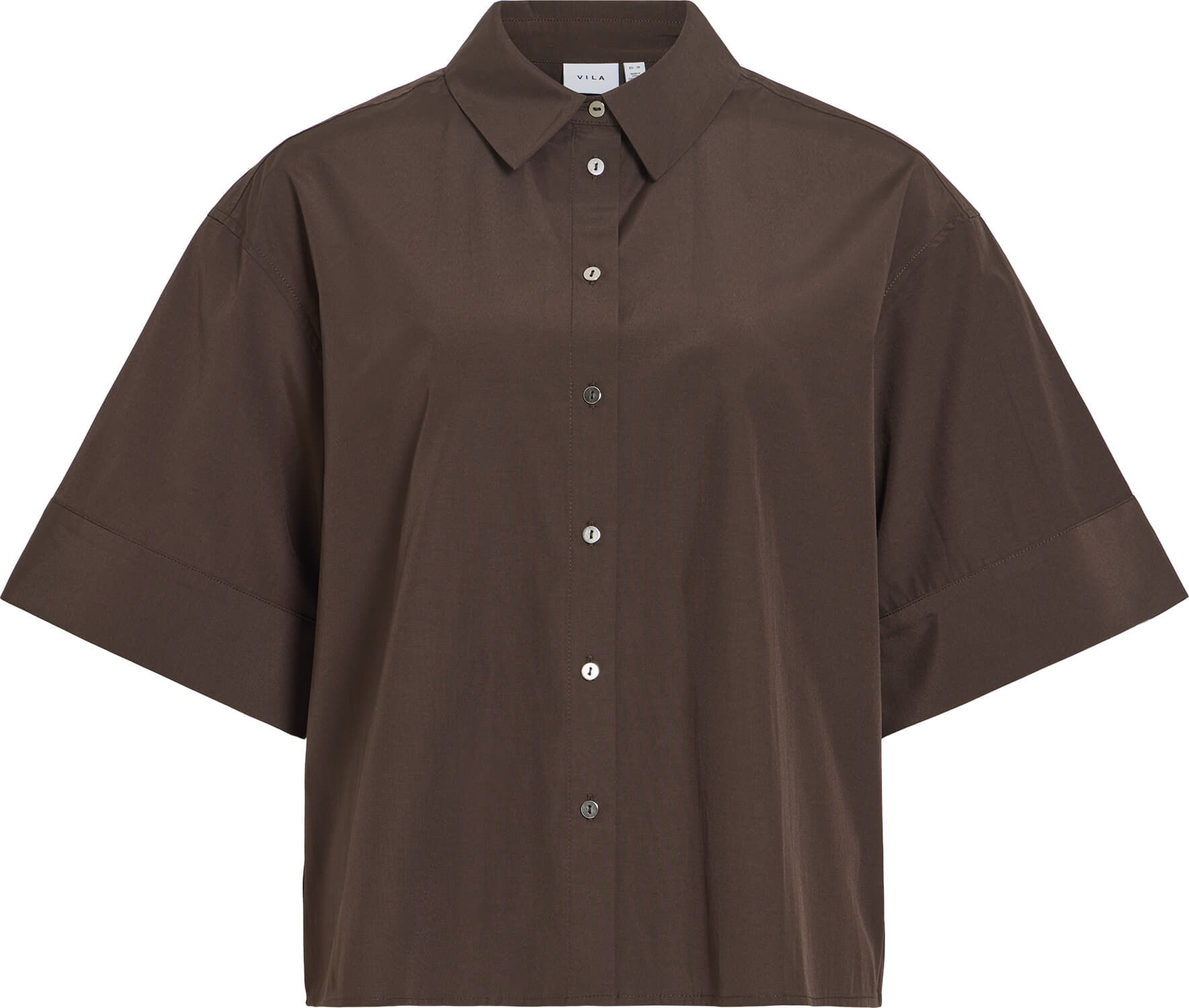 Vila Blouse Belfie  Bruin
